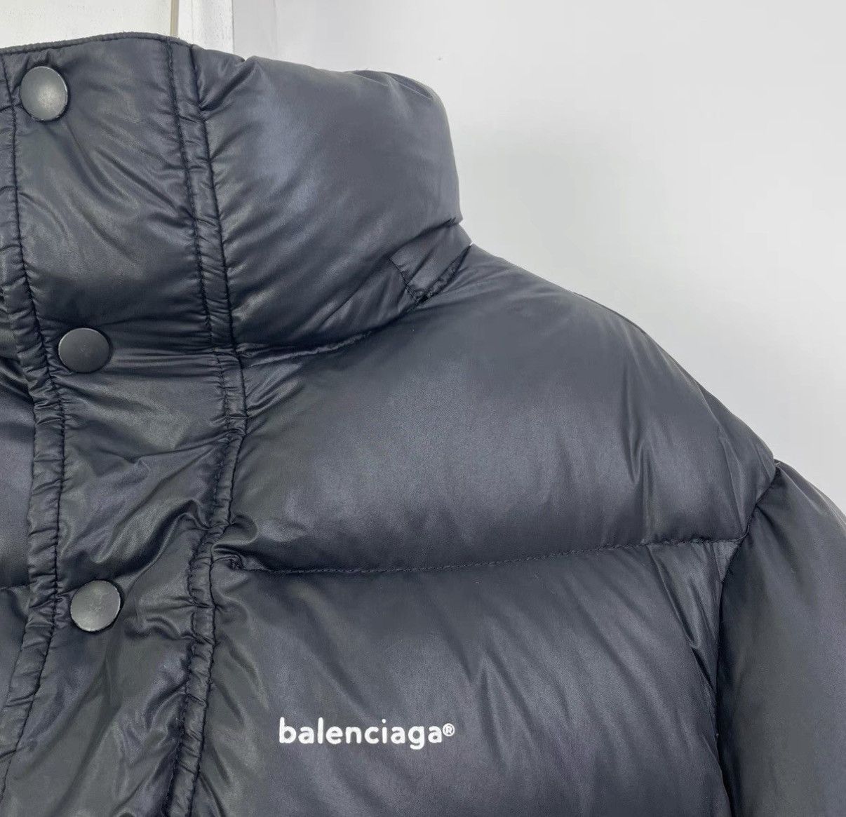 Balenciaga Balenciaga / Runway Chest Logo Down Jacket K12 Size XS / US 0-2 / IT 36-38 - 5 Thumbnail