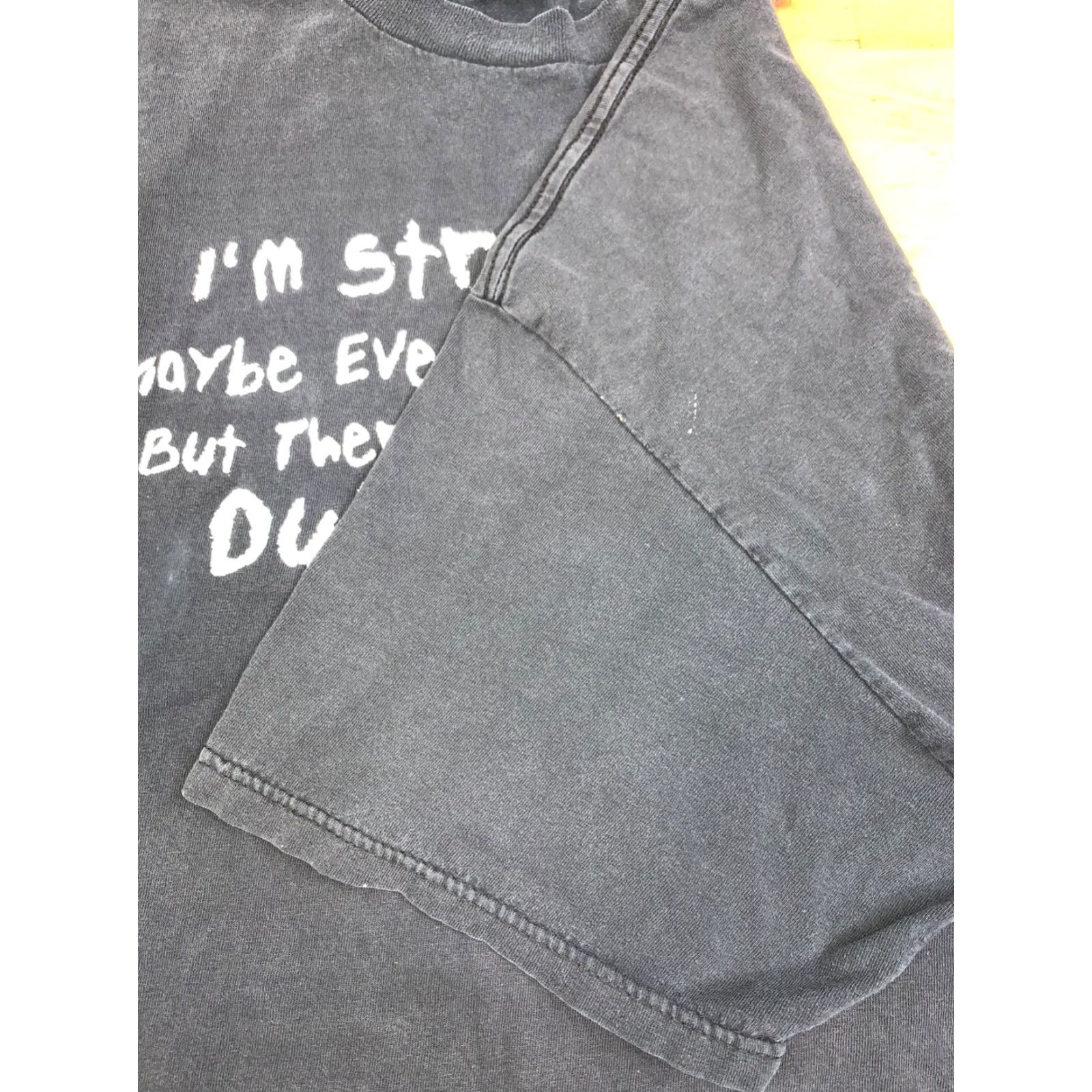 Vintage VINTAGE Strange Crazy Dull Moment Shirt Mens 2XL Black Funny Y2K Tennessee River Shirt Mens 2XL Black Funny 11219 Size US XXL / EU 58 / 5 - 6 Thumbnail