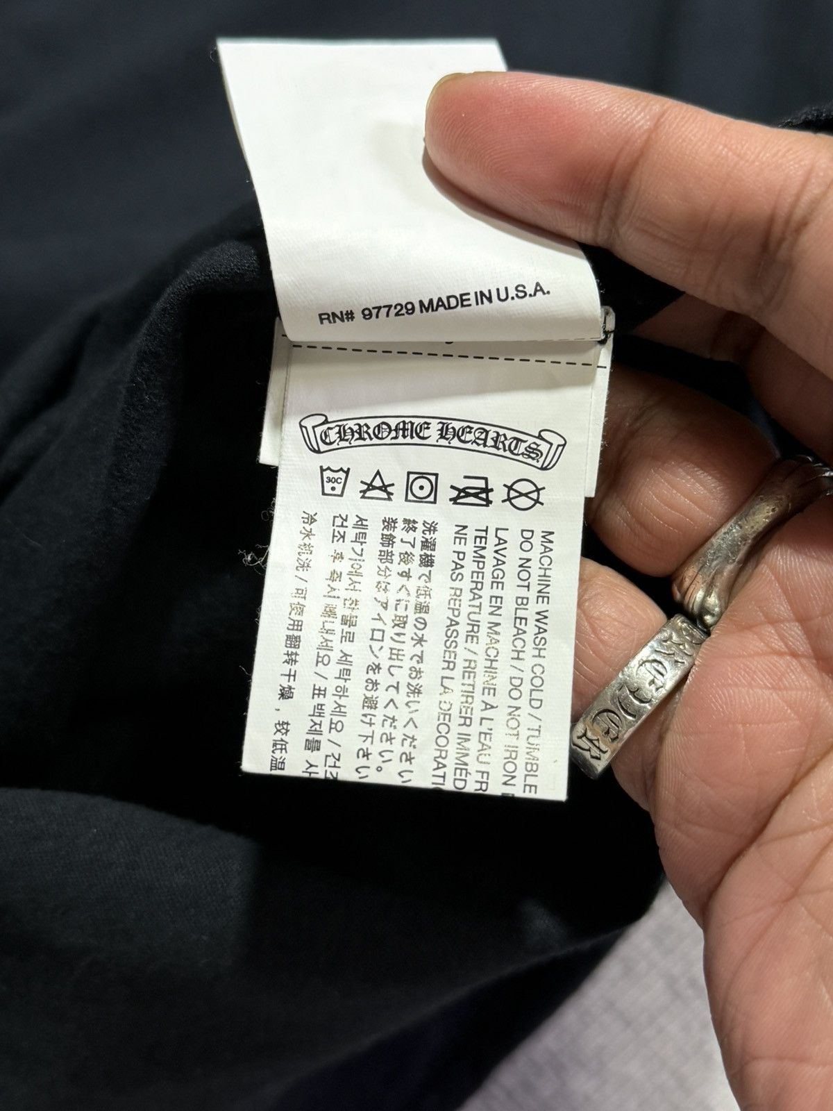 Chrome Hearts RARE! Tonal Cemetery Graveyard Size US XXL / EU 58 / 5 - 12 Thumbnail
