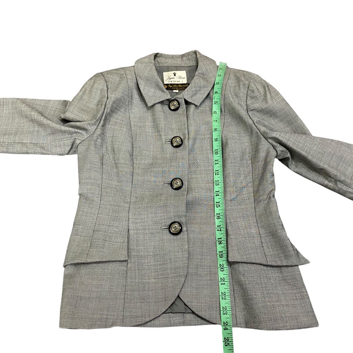 Loro Piana × Vintage Vintage Loro Piana X Jujin plaxa Button Jacket S Size Size M / US 6-8 / IT 42-44 - 12 Thumbnail