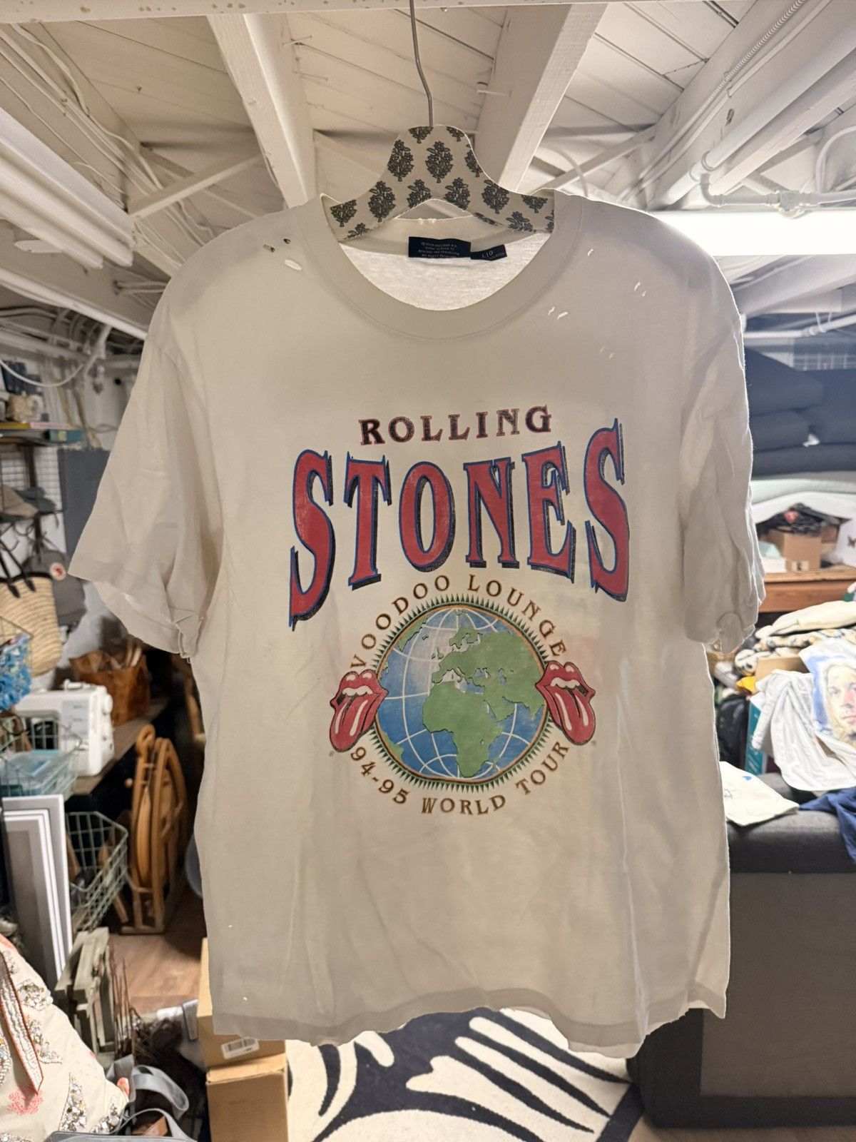 The Rolling Stones 94-95 Voodoo lounge rolling stones Size US L / EU 52-54 / 3 - 1 Thumbnail