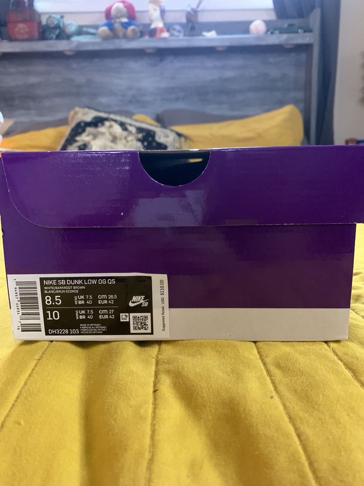 Nike × Supreme Supreme Nike SB Dunk Low OG QS Size US 8.5 / EU 41-42 - 15 Thumbnail