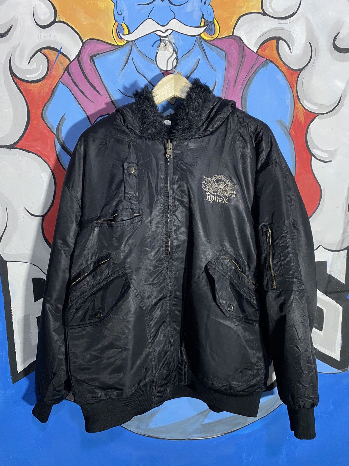 Avirex Vintage avirex y2k reversible jacket Size US L / EU 52-54 / 3 - 1 Thumbnail