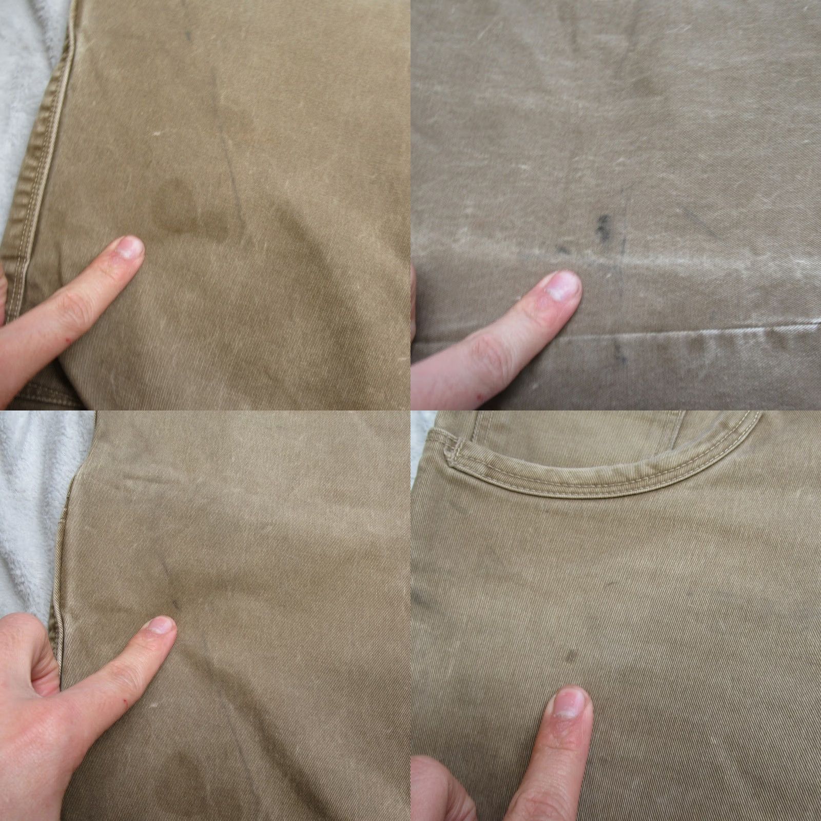 Vintage KUHL Ryder Pants Men 32x33 Beige Canvas Rugged Work Utility Outdoor Hiking Thick Size US 32 / EU 48 - 8 Thumbnail