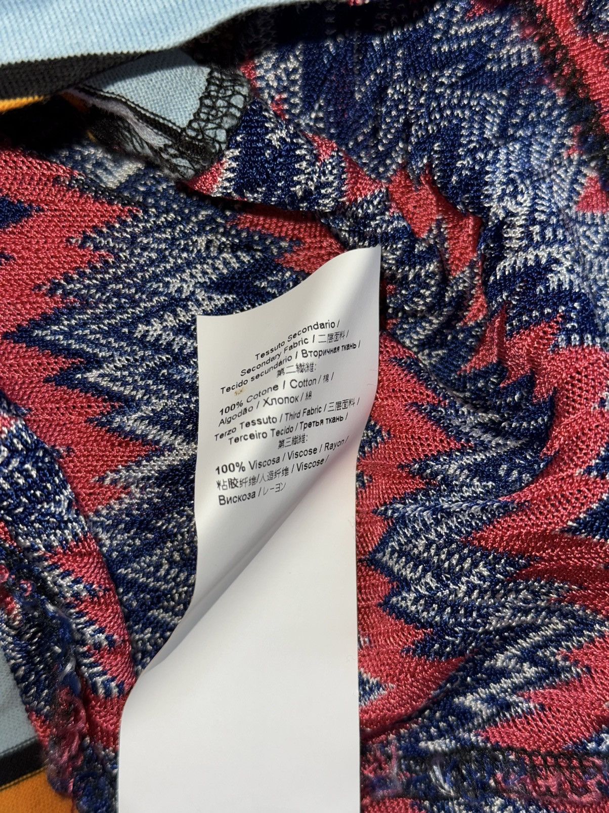 Designer × Missoni Missoni assymetric coloured maxi dress Size M / US 6-8 / IT 42-44 - 5 Thumbnail