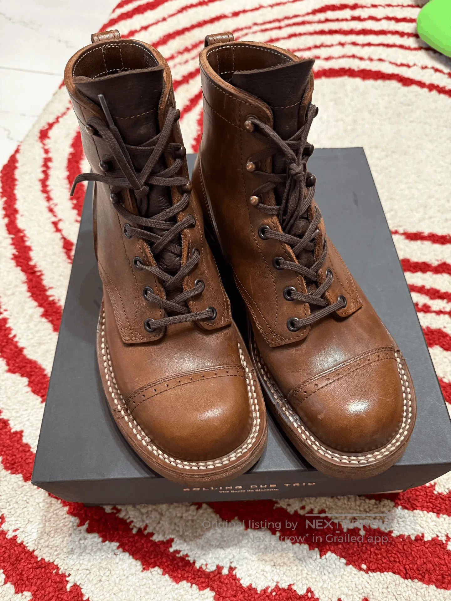 Rolling Dub Trio Rolling Dub Trio BF01 Horsebutt Brown. Size US 7 / EU 40 - 1 Thumbnail