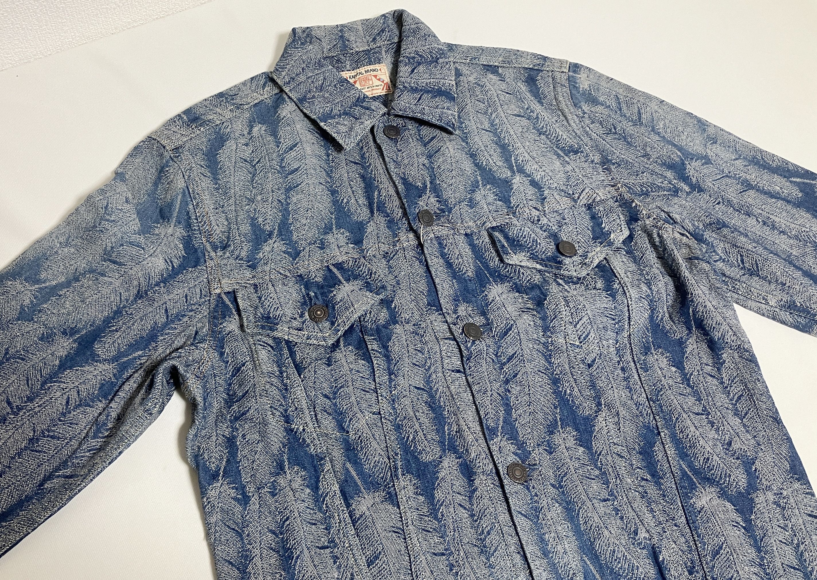 Kapital Kapital 12oz Magpie Denim 3rd Jacket light Indigo 4 new Size US XL / EU 56 / 4 - 2 Thumbnail