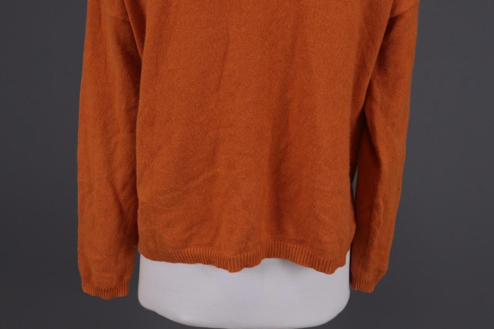 Designer Bitte Kai Rand Orange Cashmere Knit Relaxed Sweater Size L Size L / US 10 / IT 46 - 10 Thumbnail