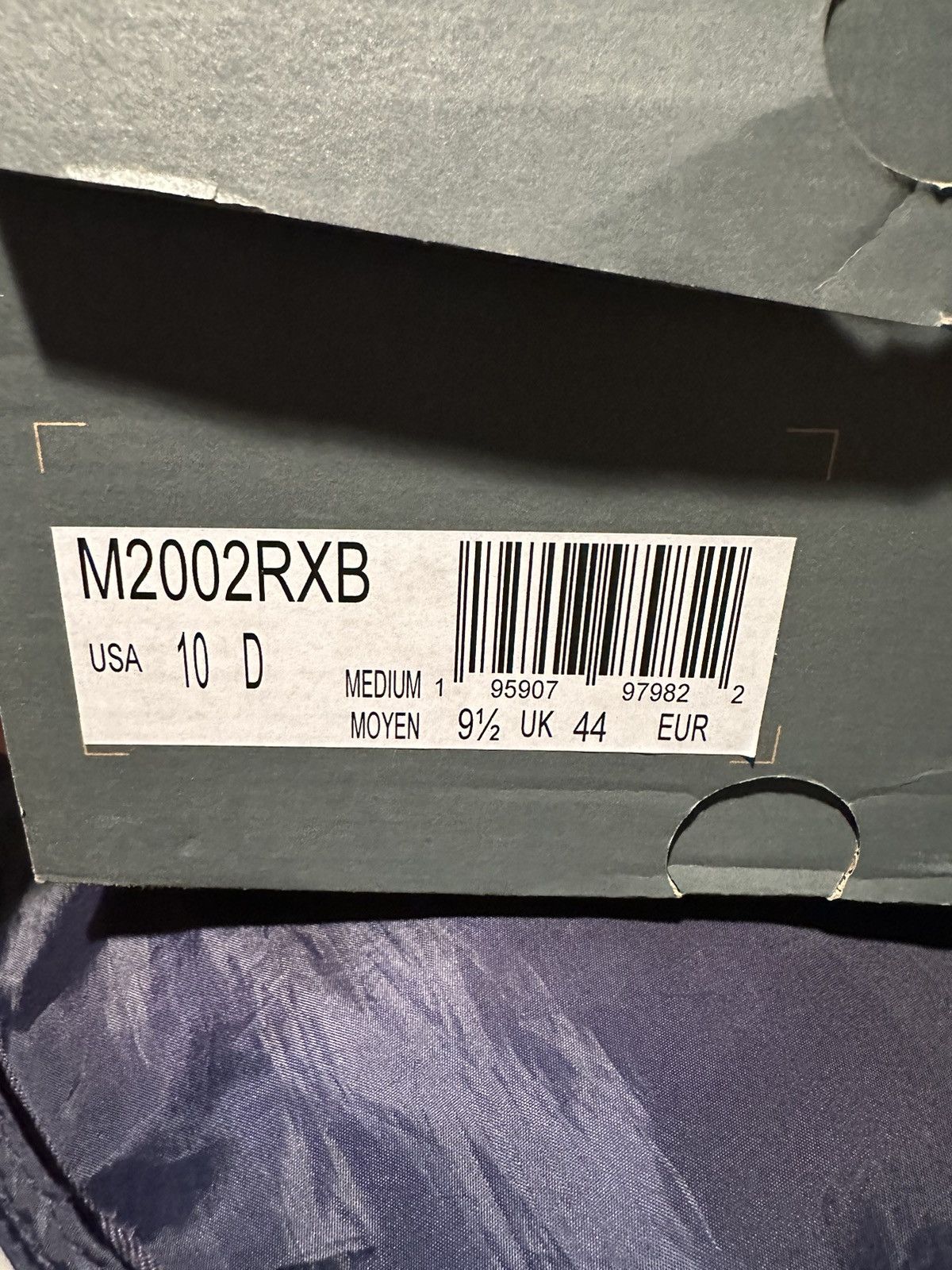 New Balance New Balance 2002RXB Size US 10 / EU 43 - 8 Thumbnail
