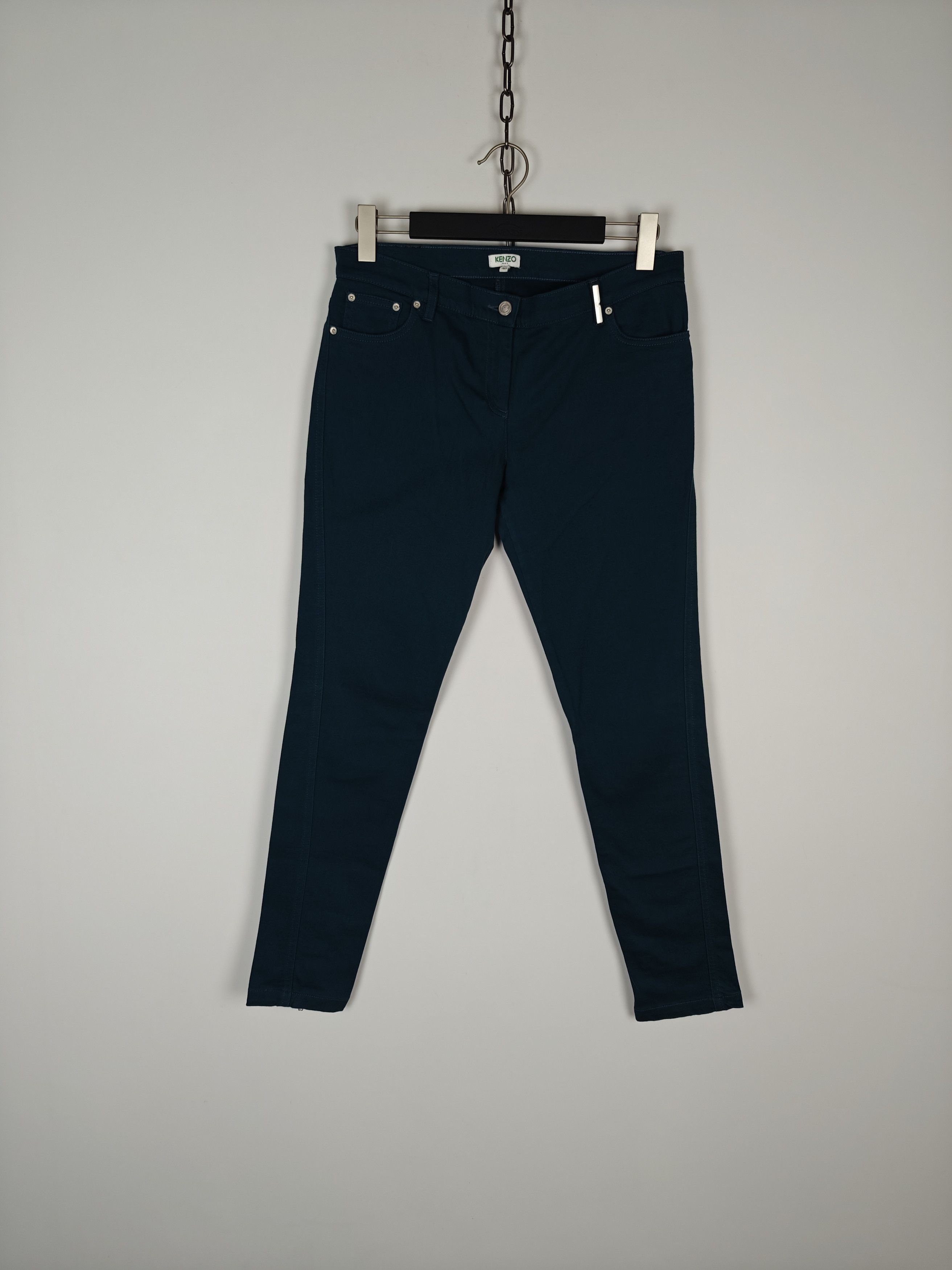 Kenzo Kenzo Paris Jungle Jeans Zip Exit Pants Green sz 40 (32x31) Size 32" / US 10 / IT 46 - 1 Thumbnail