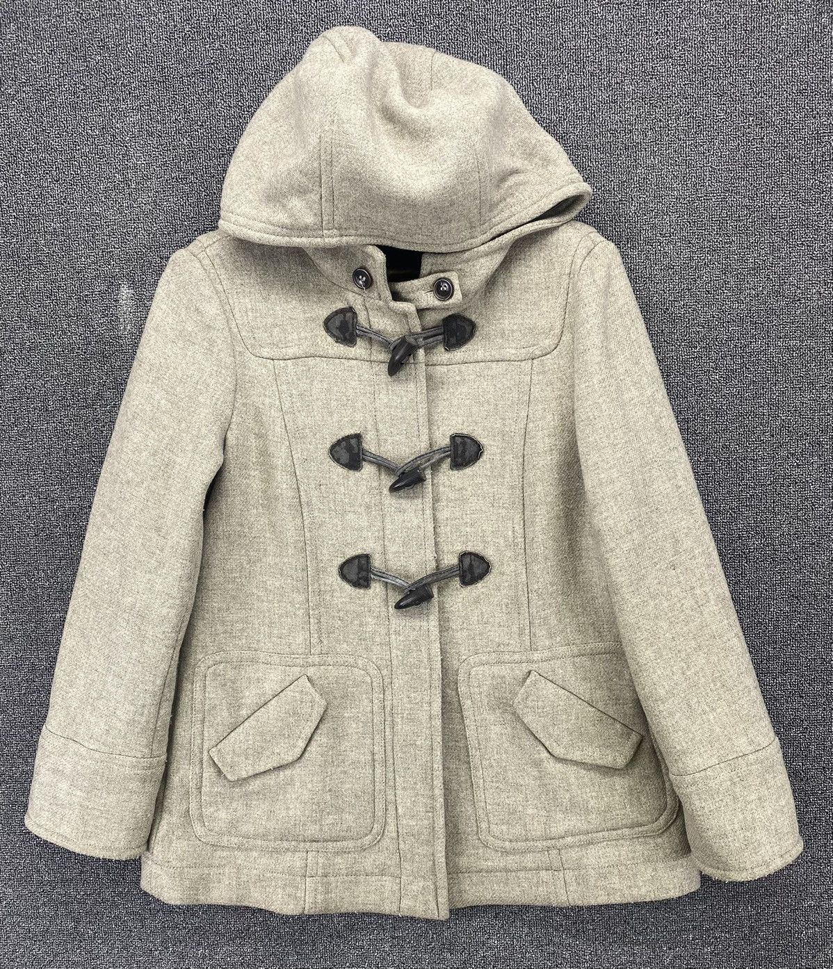 Max Mara Vintage Max Mara Weekend Duffle Wool Jacket Size M / US 6-8 / IT 42-44 - 1 Thumbnail