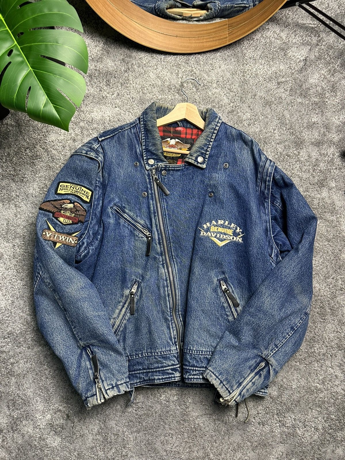 Harley Davidson × Vintage Vintage HARLEY DAVIDSON U.S.A.