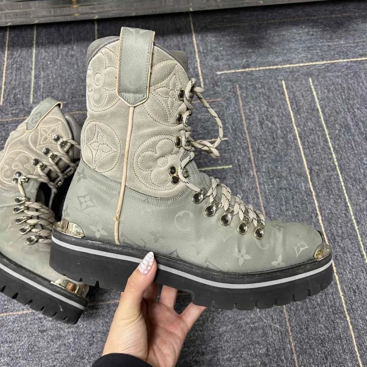 Louis Vuitton Louis Vuitton Color Block Combat Boots for Men -2508 Size US 8 / EU 41 - 6 Thumbnail