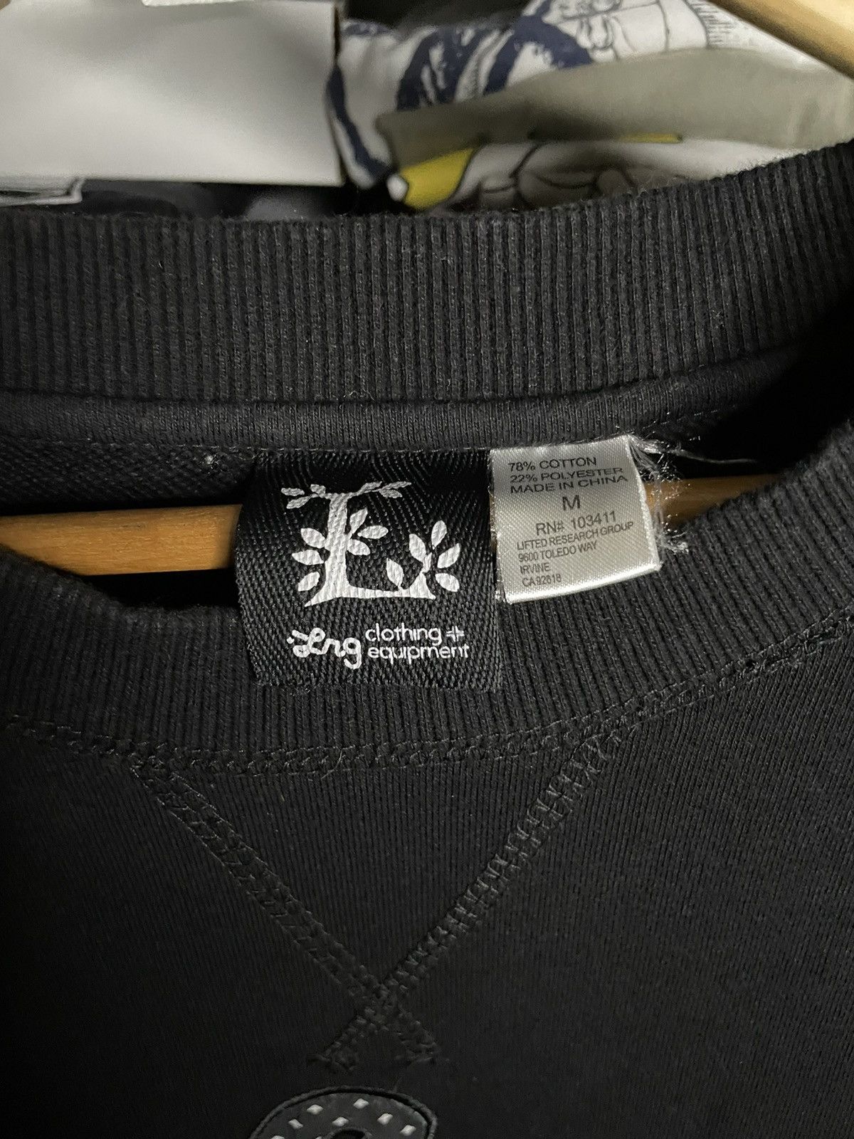 LRG Black LRG Crewneck Sweatshirt Size US M / EU 48-50 / 2 - 4 Thumbnail