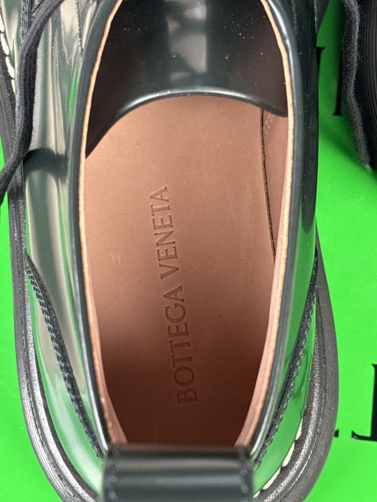 Bottega Veneta New in Box, Dark Green Lace Up Size US 11 / EU 44 - 13 Thumbnail