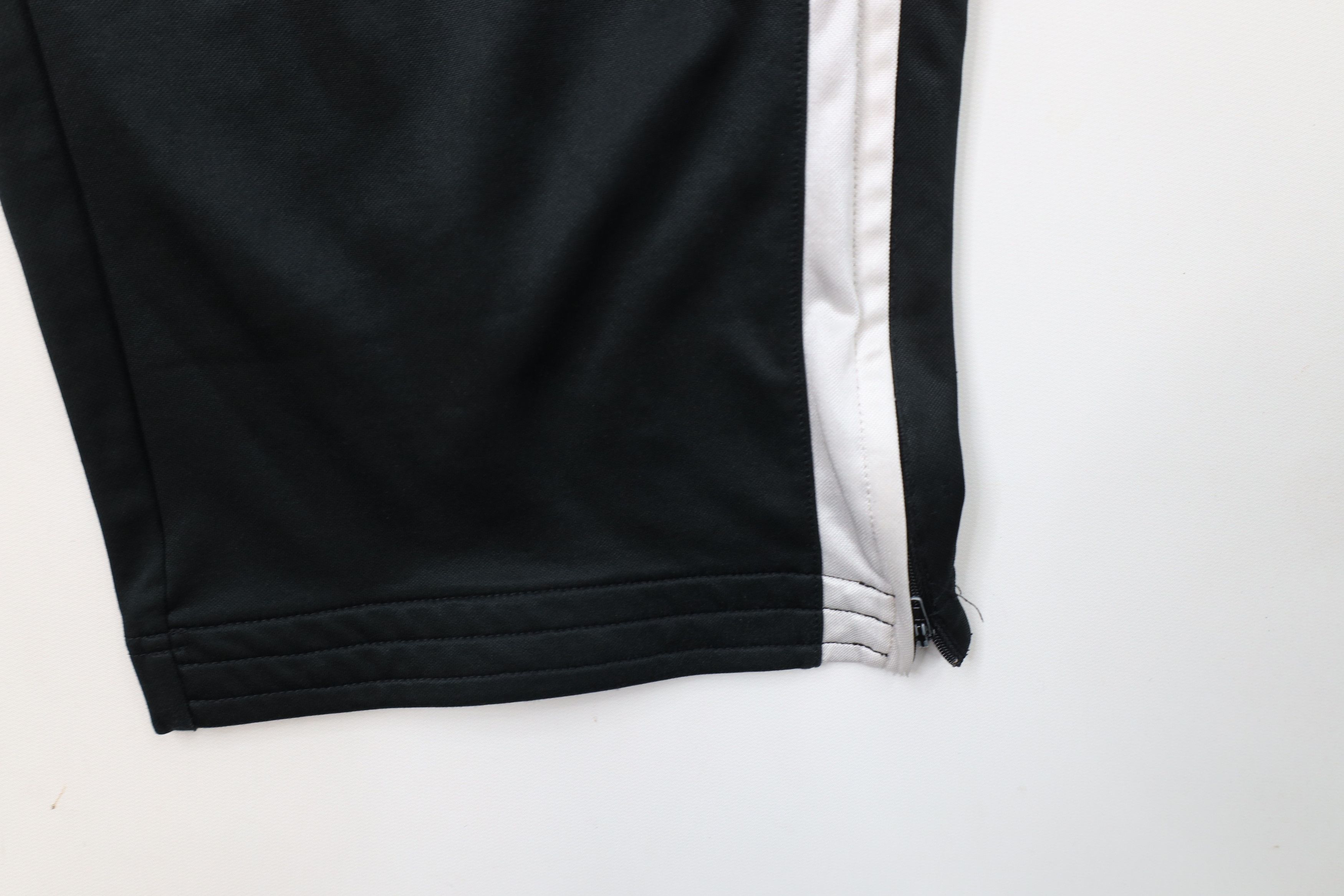 Nike × Vintage Vintage Nike Flight Scott Mini Swoosh Wide Leg Pants Black Size US 38 / EU 54 - 5 Thumbnail