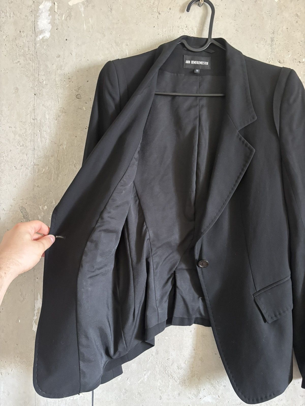 Ann Demeulemeester Ann Demeulemeester Women Blazer Size XS / US 0-2 / IT 36-38 - 4 Thumbnail