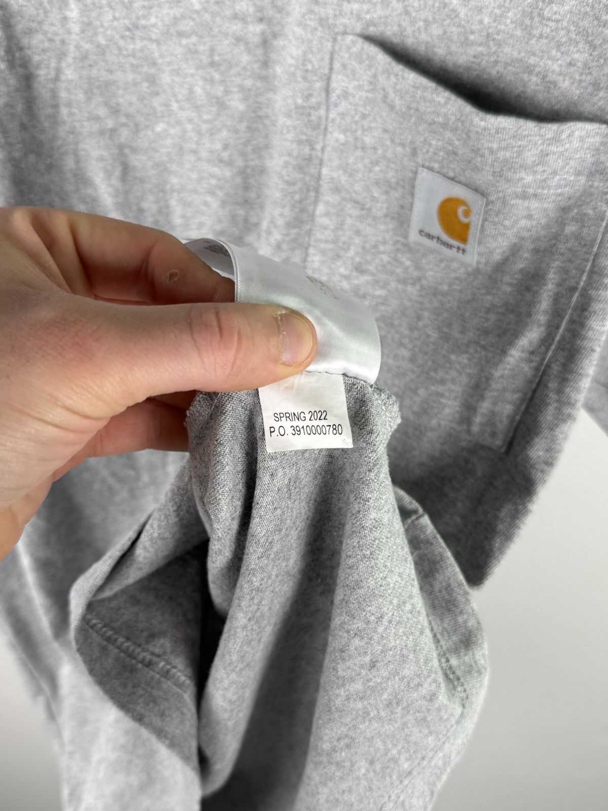 Carhartt Wip Carhartt “Built to Grind” Heavyweight Tee – Grey Steez Size US S / EU 44-46 / 1 - 7 Thumbnail