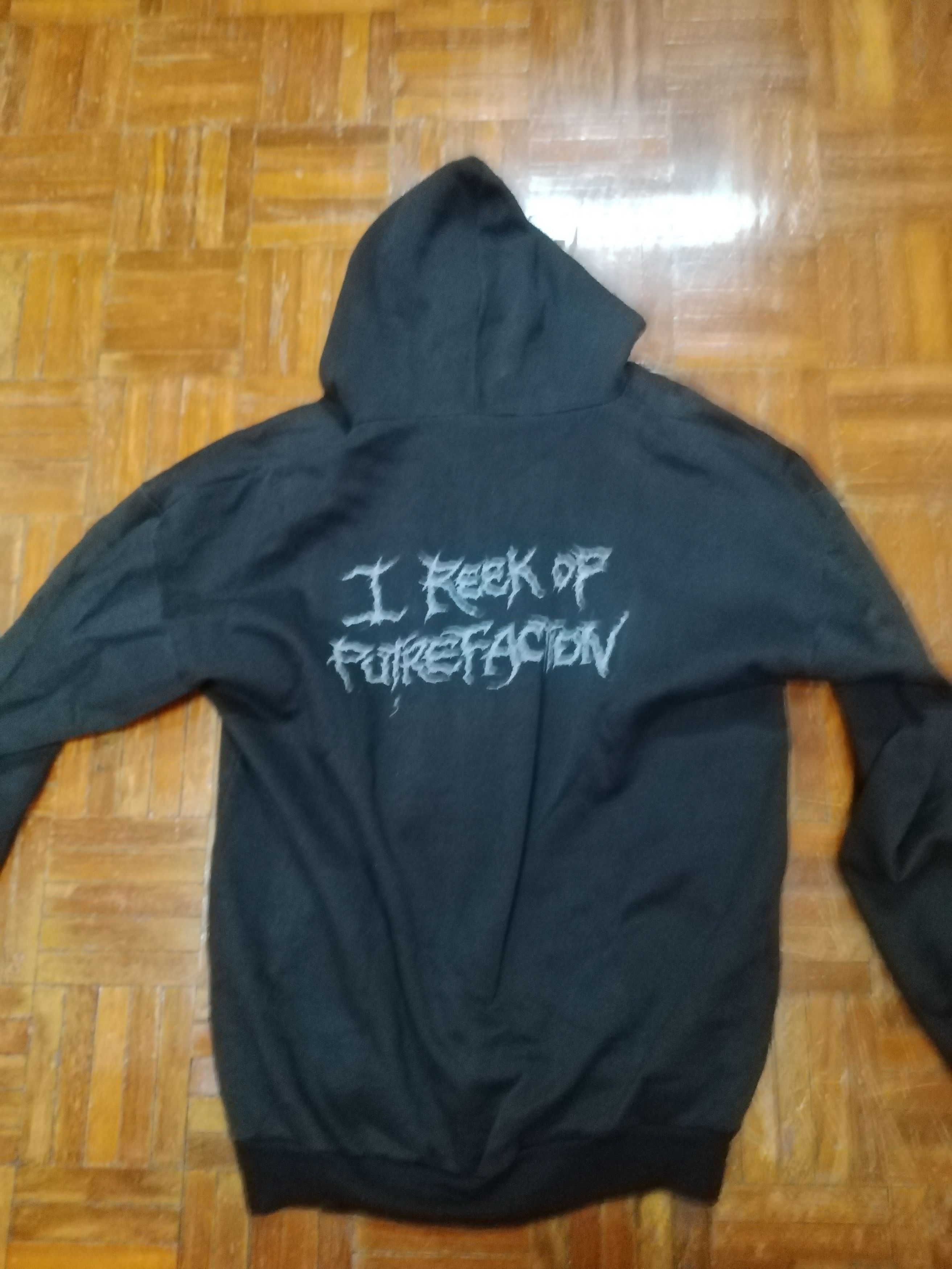 American Apparel Carcass Hoodie rare VTg I reek Size US L / EU 52-54 / 3 - 2 Thumbnail