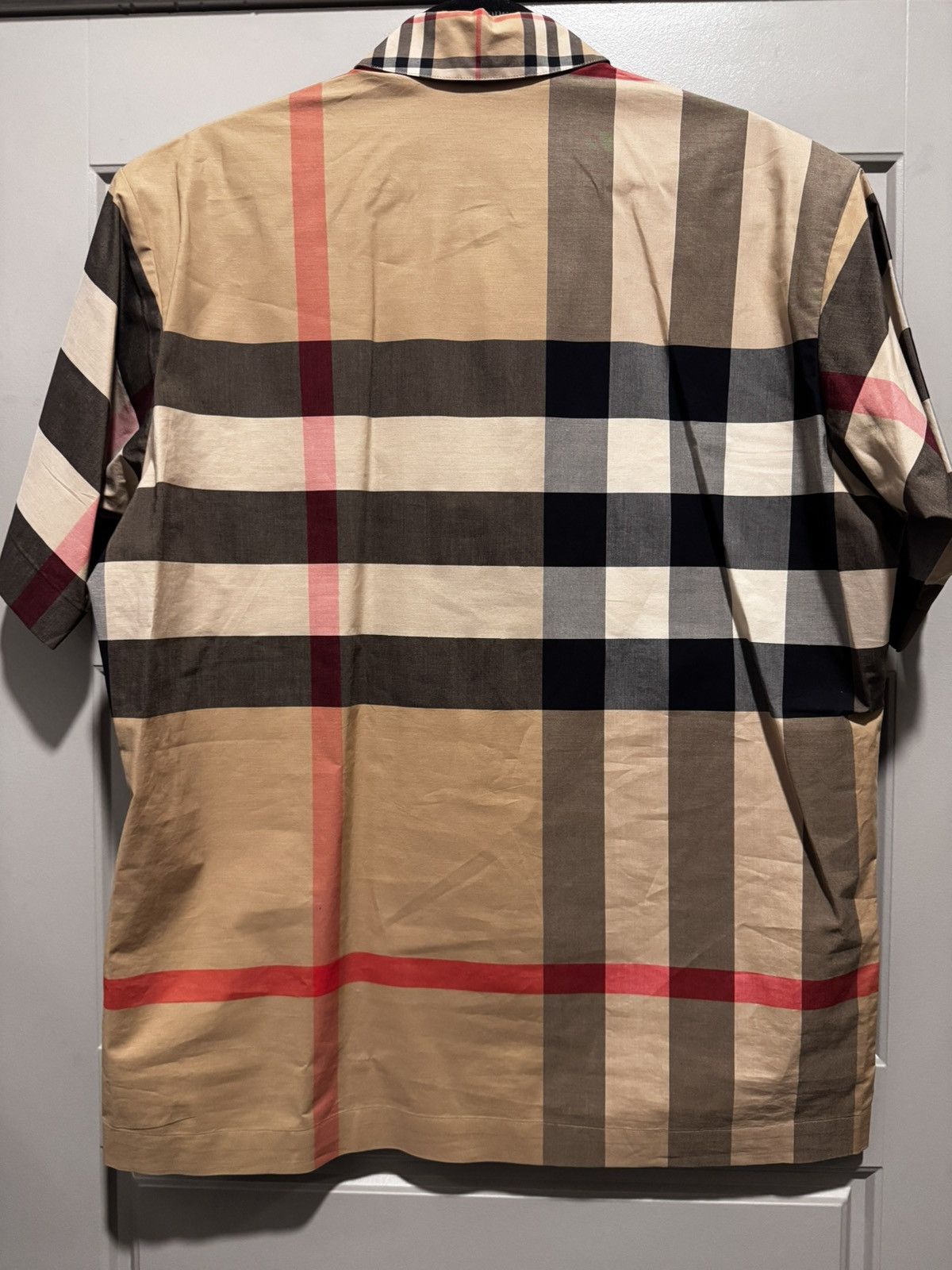 Burberry Beige Check Durham Shirt Size US S / EU 44-46 / 1 - 7 Thumbnail