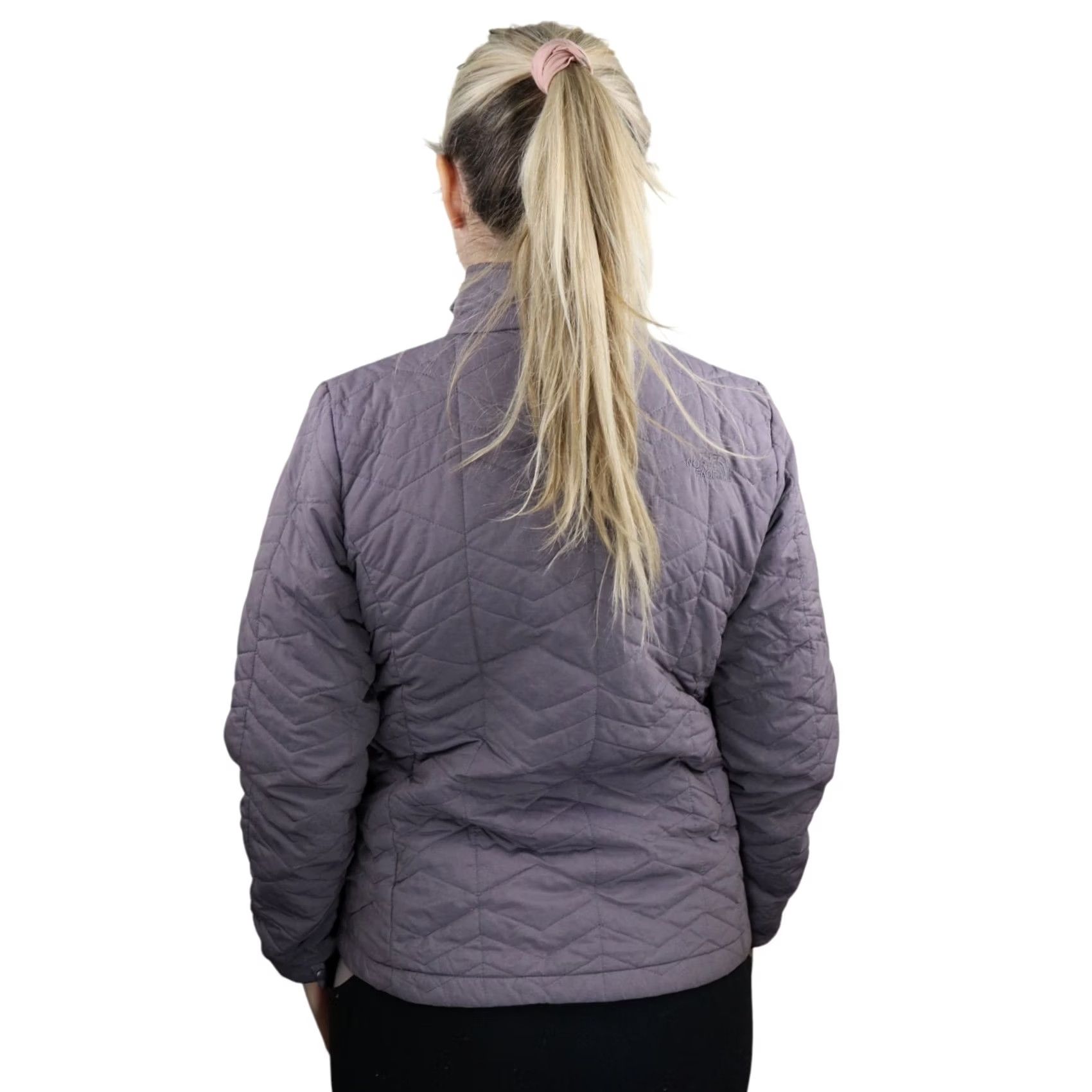 The North Face The North Face Jacket Puffer Quilted Insulated Womens M Purple Lightweight Coat Size M / US 6-8 / IT 42-44 - 2 Thumbnail