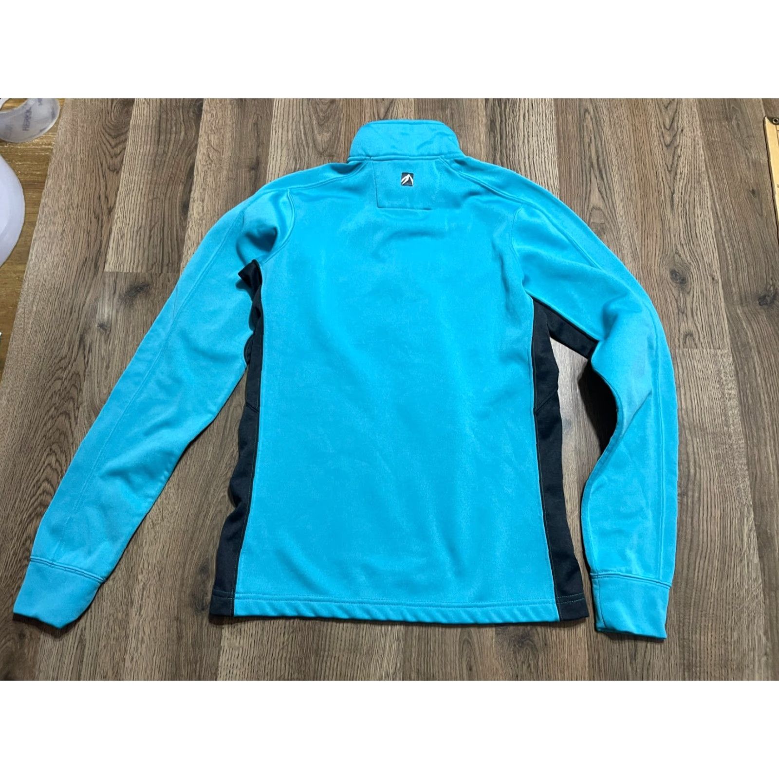 Vintage Outfitter Trading Co. Sweatshirt Women’s Size Small Blue Black 1/4 Zip Pullover Long Sleeve Casual Regular 1/4 Zip Size S / US 4 / IT 40 - 2 Thumbnail
