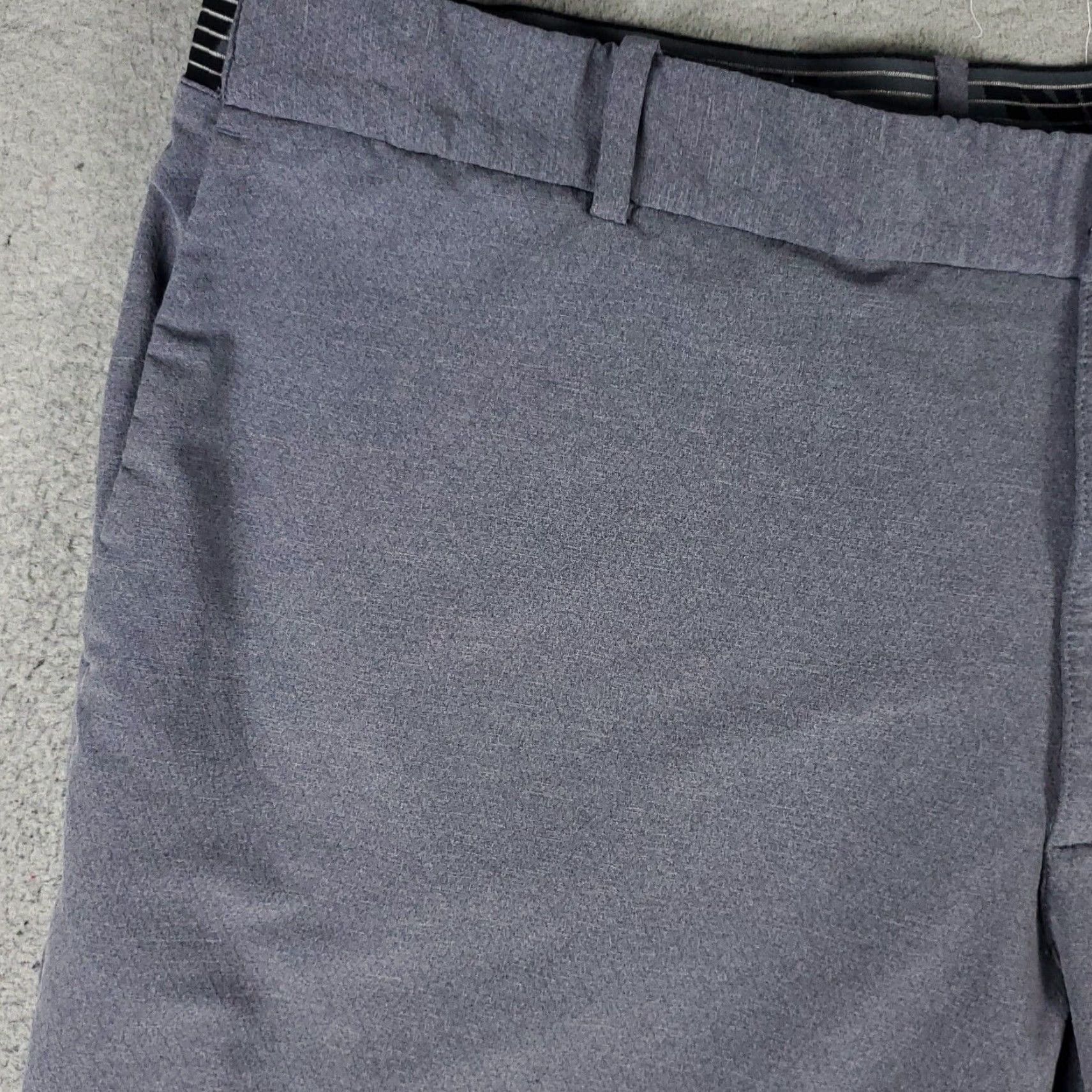 Nike Nike Shorts Mens 40 Blue Dri Fit Flat Front Chino Casual Golf Swoosh Polyester Size US 40 / EU 56 - 2 Thumbnail