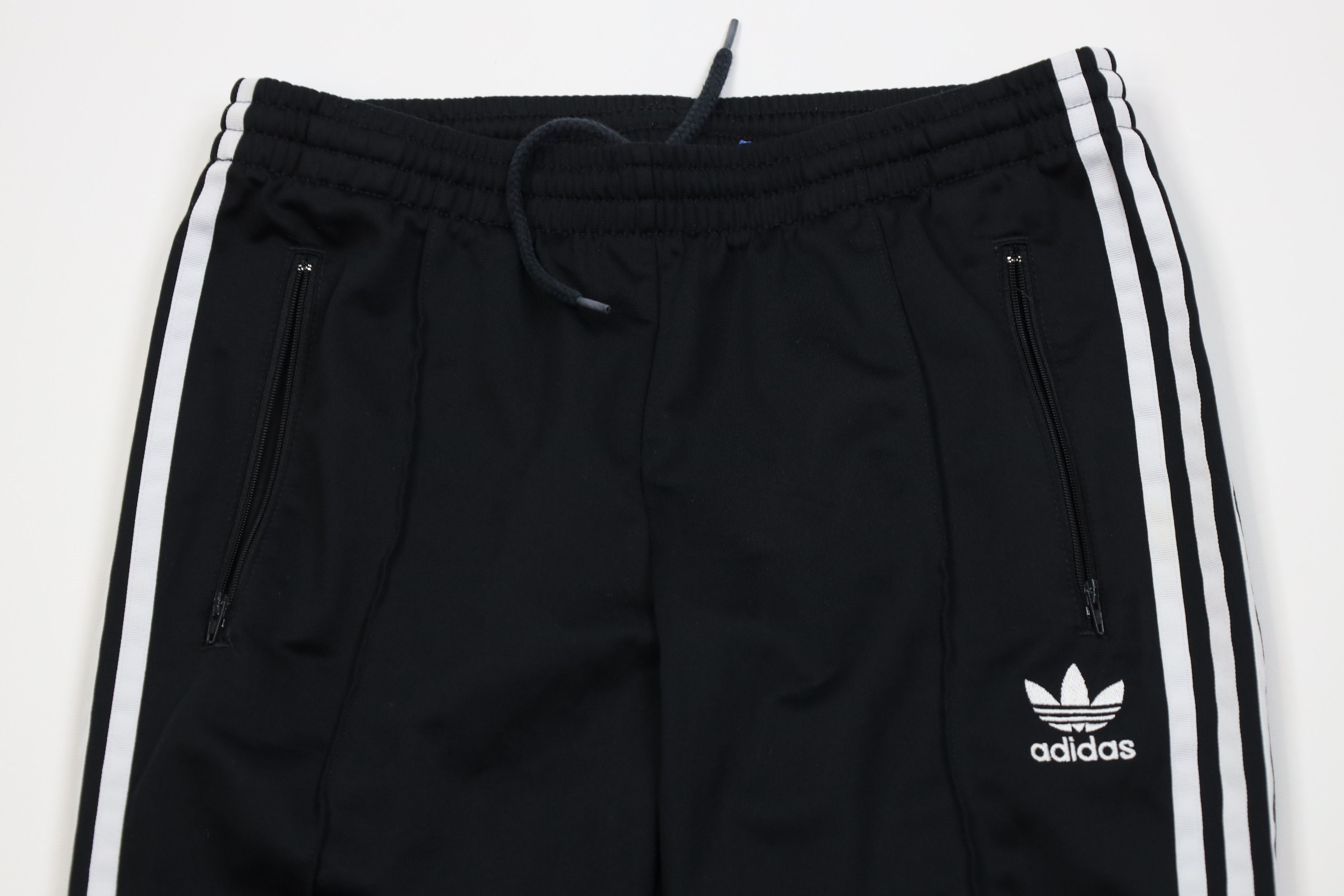 Adidas Vintage Y2K Adidas Tapered Leg Soccer Warm Up Pants Black Size US 32 / EU 48 - 2 Thumbnail