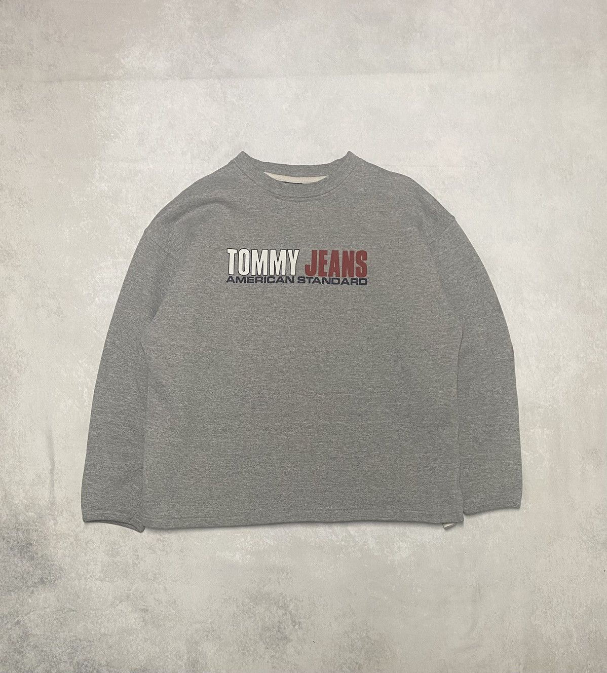 Tommy Jeans × Vintage Vintage Rare 90’s Skater Tommy Jeans Spellout Crewneck M Size US M / EU 48-50 / 2 - 1 Thumbnail