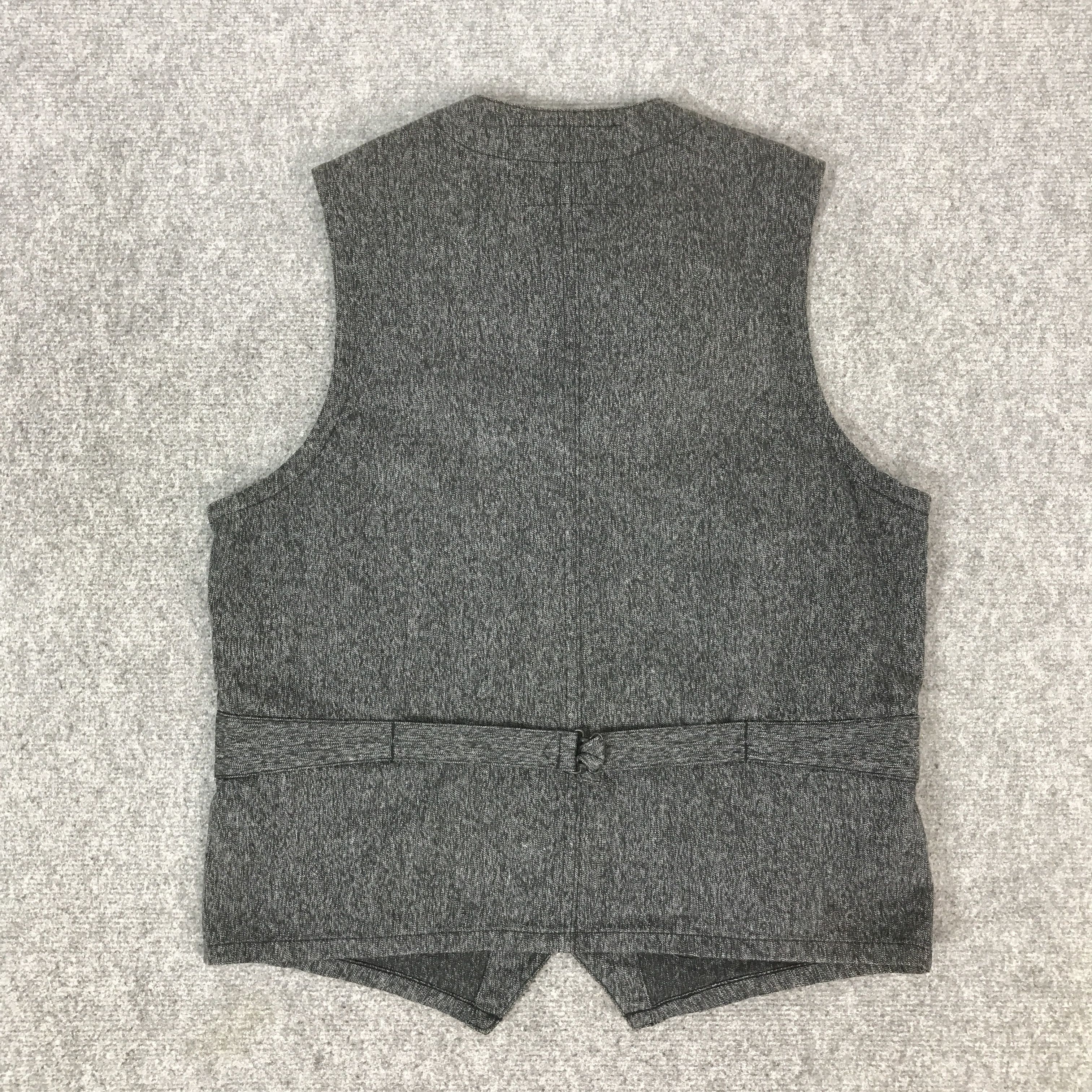 Sugar Cane Sugar Cane Denim Button Vest K68B12 Size US L / EU 52-54 / 3 - 3 Thumbnail