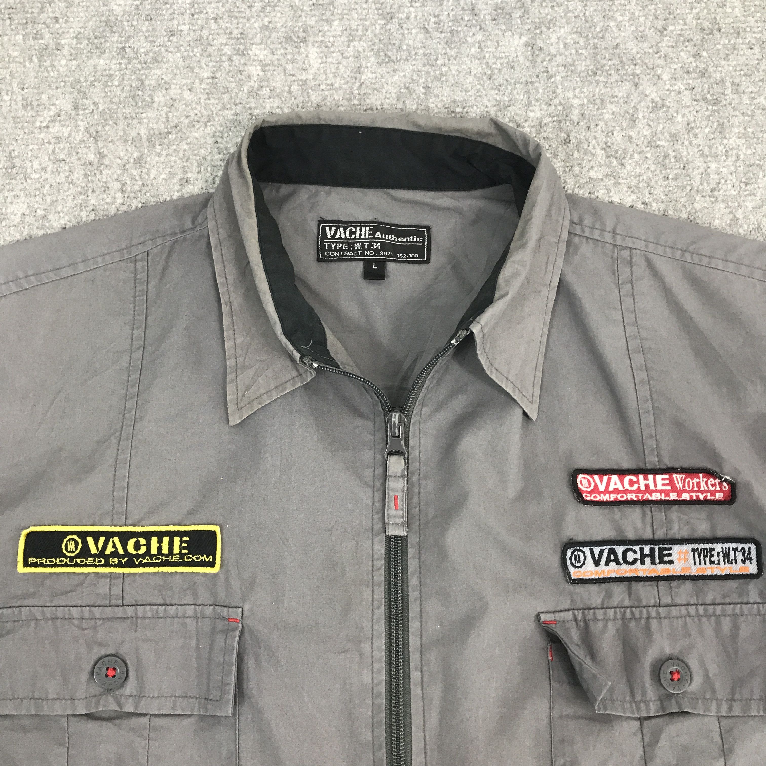 Japanese Brand Rare Vache worker jacket Size US M / EU 48-50 / 2 - 7 Thumbnail