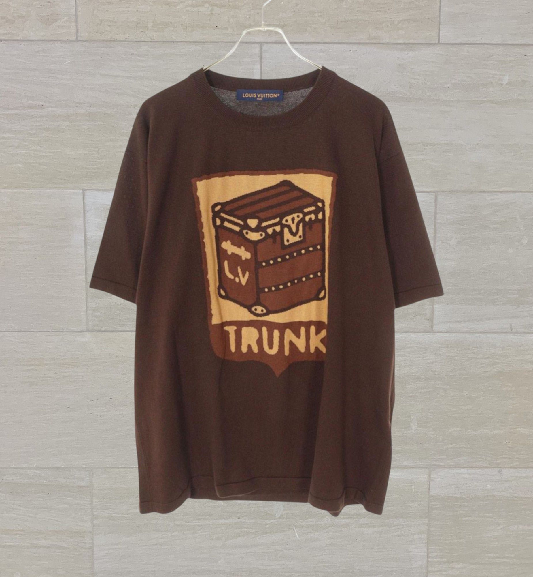 LOUIS VUITTON トランクデザイン Tシャツ LOUIS VUITTON トランクデザイン Tシャツ トランクプリントTシャツ