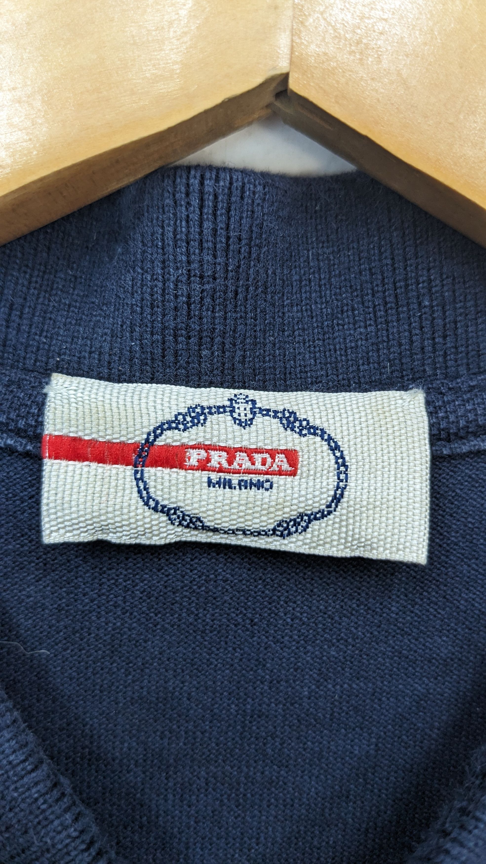 Prada Prada Milano Polos Tshirt Size US L / EU 52-54 / 3 - 4 Thumbnail