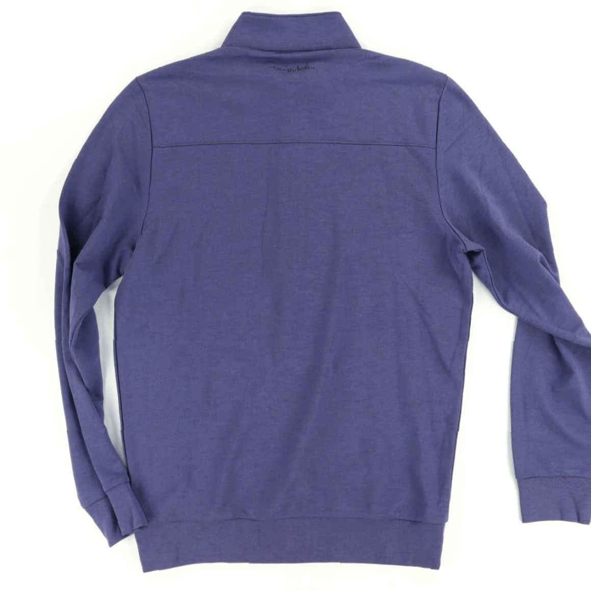 TravisMathew Travis Mathew Shirt Men Indigo 1/4 Zip Pullover Mock Neck Solid S Size US S / EU 44-46 / 1 - 4 Thumbnail