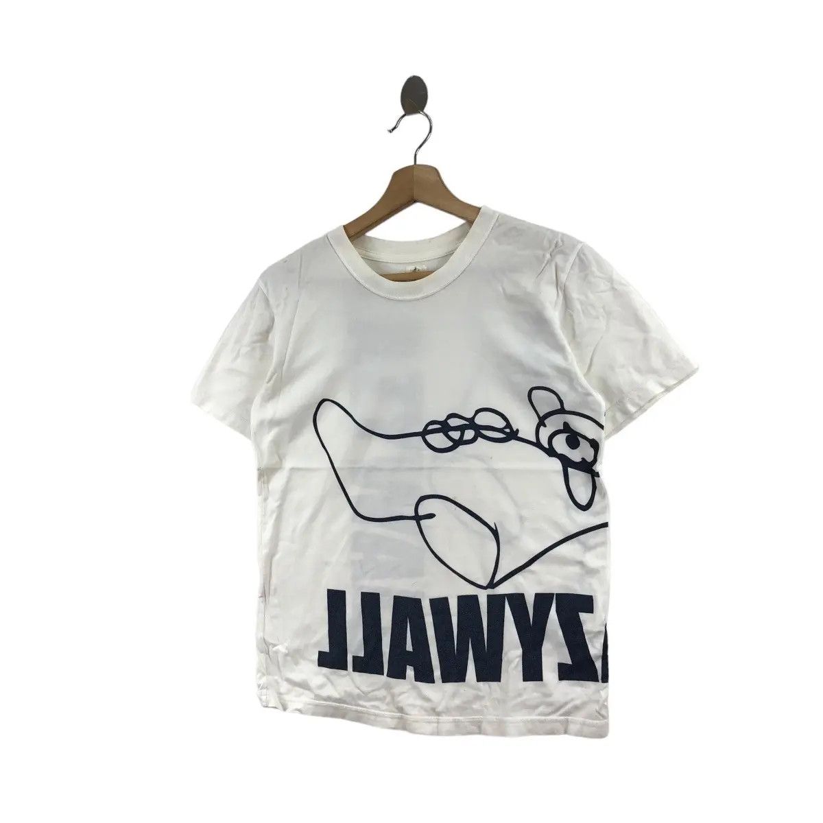 Jun Takahashi × Undercover Vtg UNDERCOVER JUN TAKAHASHI ERA Bear Doodle Tee Shirt Size M / US 6-8 / IT 42-44 - 2 Thumbnail