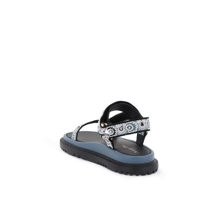 o1s22i1n0524 D-Wave Sandals in Blue