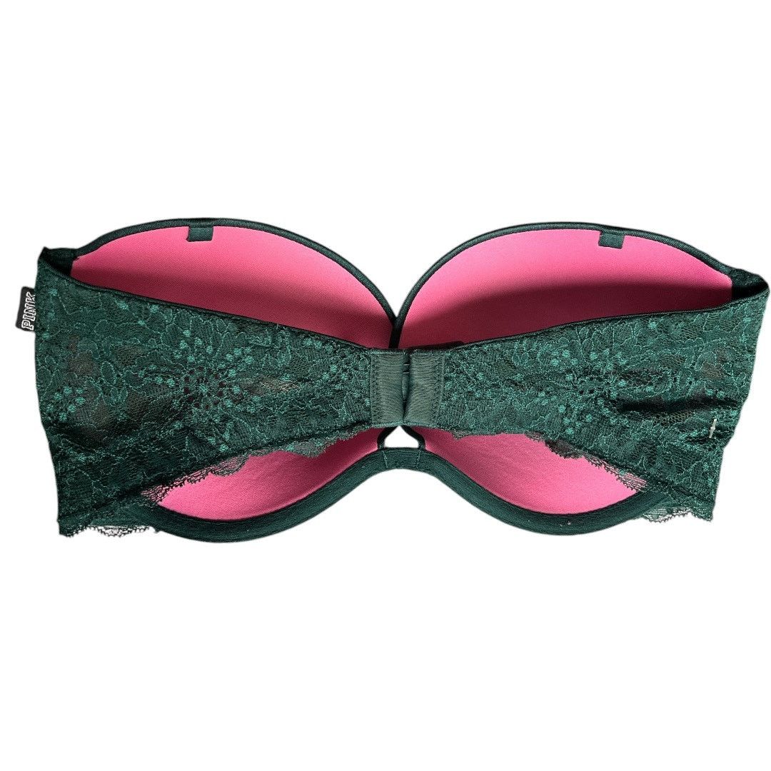 Victoria's Secret VICTORIA'S SECRET PINK Strapless Green Light Lined Bra, 32DD Size ONE SIZE - 3 Thumbnail