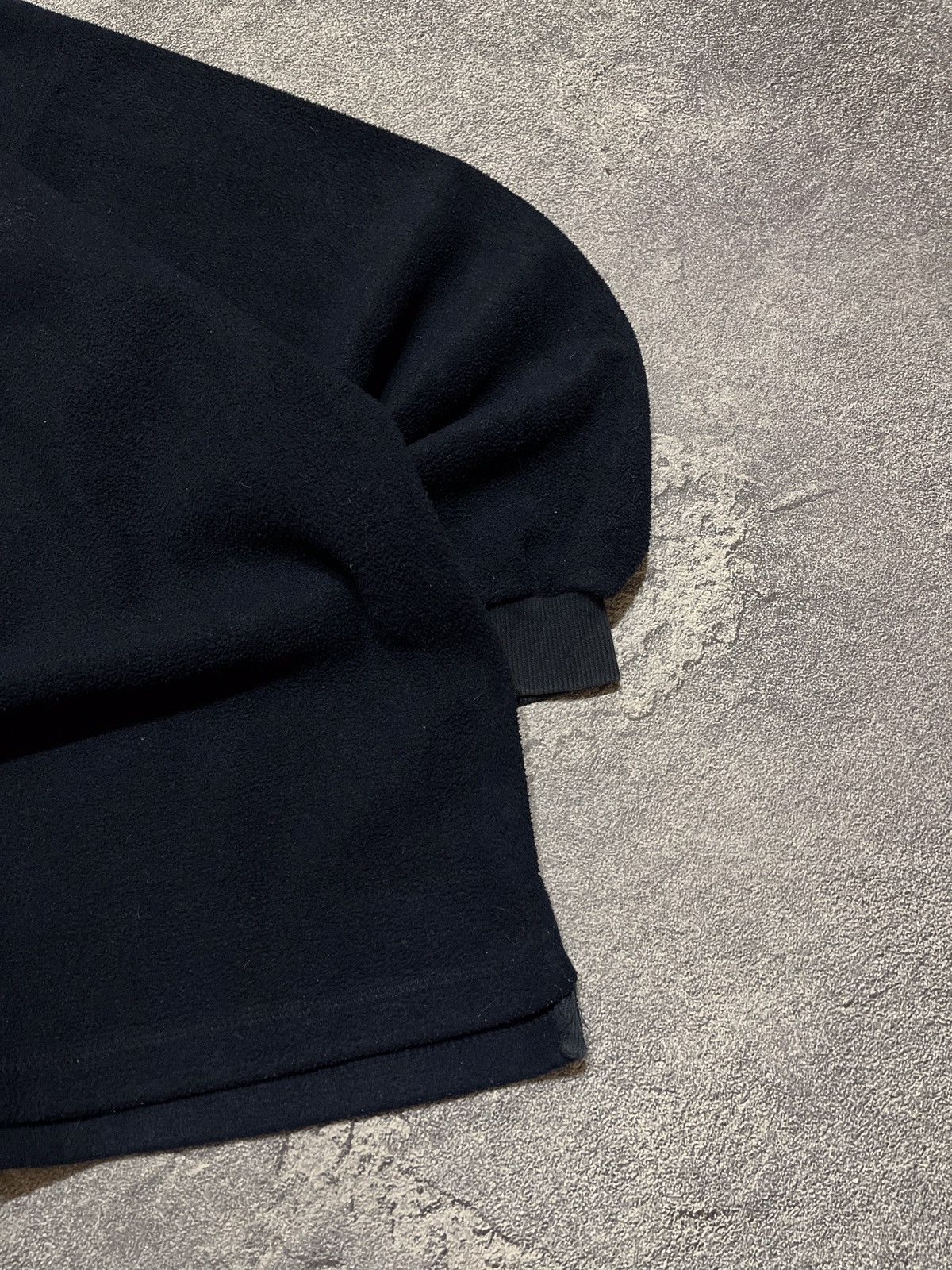 Vintage × Yves Saint Laurent Fleece YSL Sweatshirt 1/4 Logo YSL Sweater Size US XL / EU 56 / 4 - 3 Thumbnail