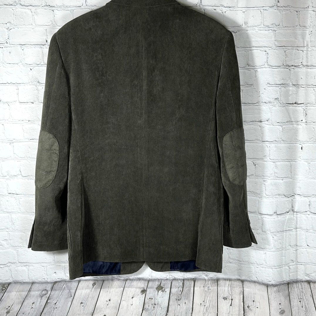 Vintage VINTAGE Brown Corduroy Western Jacket Blazer Mens 46B Rockabilly Cowboy Elbow Patches Sport Coat Size 46R - 5 Thumbnail