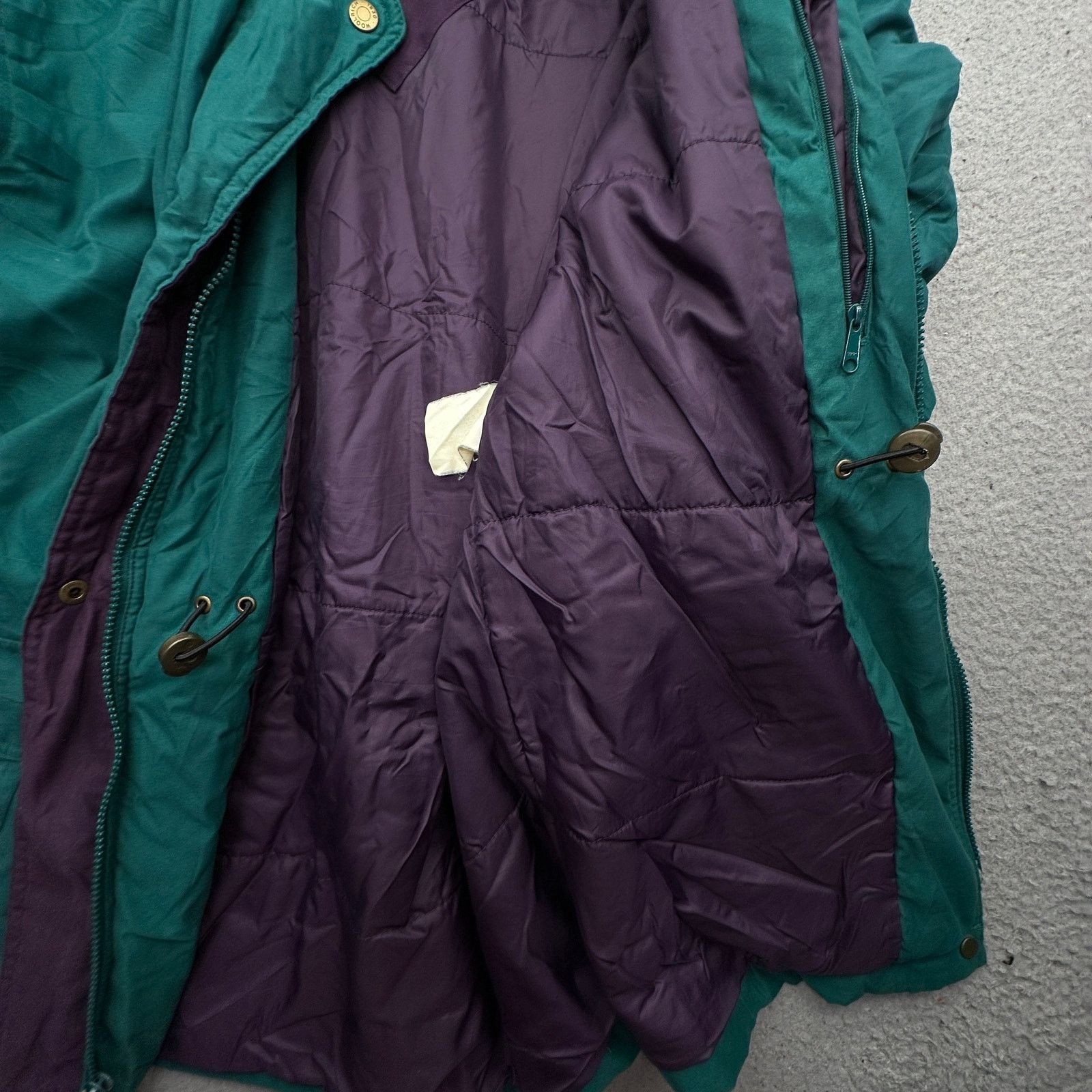 Other Woolrich Parka Hooded Jacket Womens Medium Green Purple Size M / US 6-8 / IT 42-44 - 8 Thumbnail