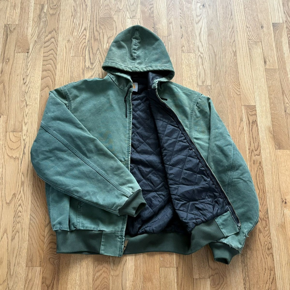 Carhartt Aspen green carhartt jacket Size US L / EU 52-54 / 3 - 2 Thumbnail