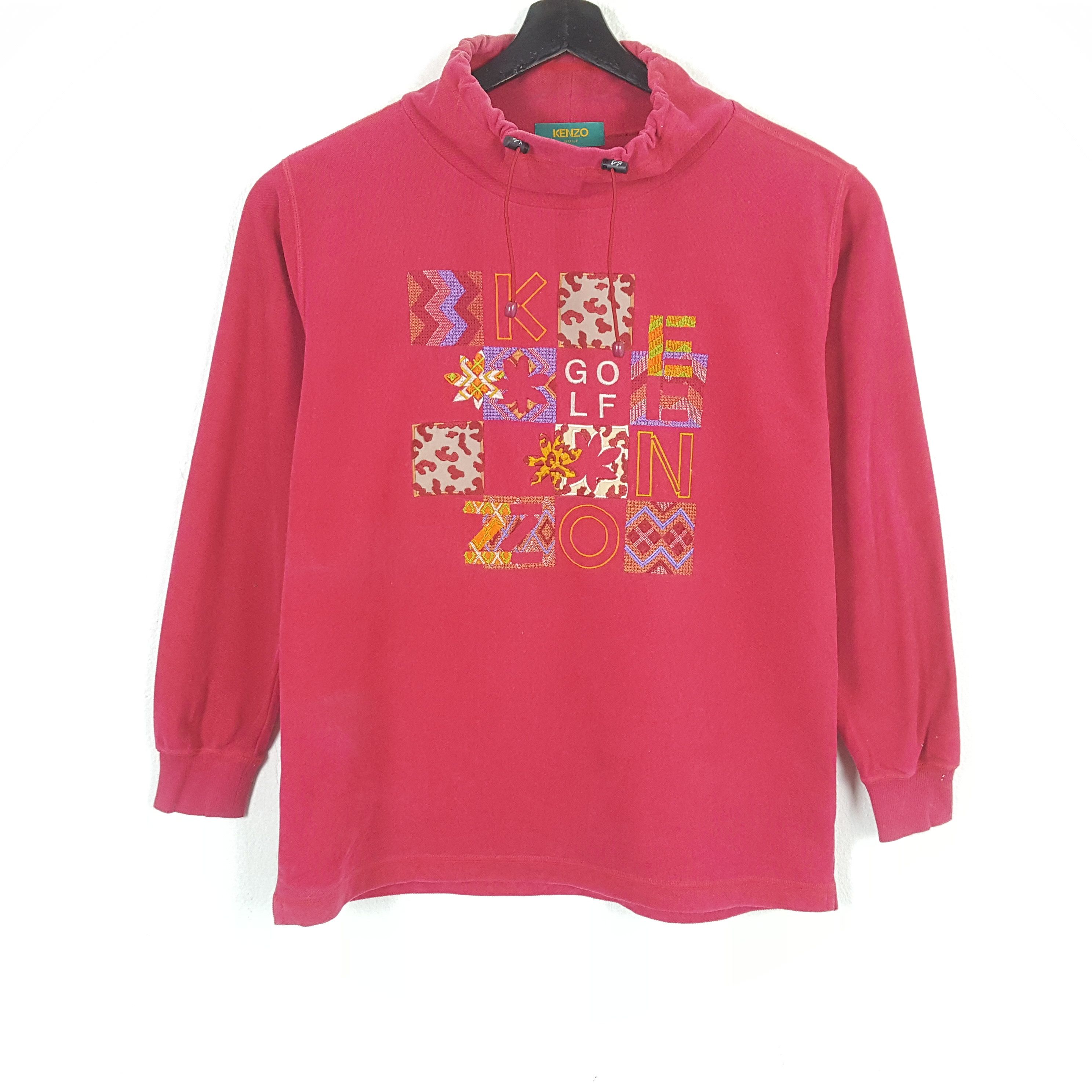 Japanese Brand × Kenzo × Vintage KENZO GOLF Japanese Brand Sweatshirt Size US M / EU 48-50 / 2 - 1 Thumbnail