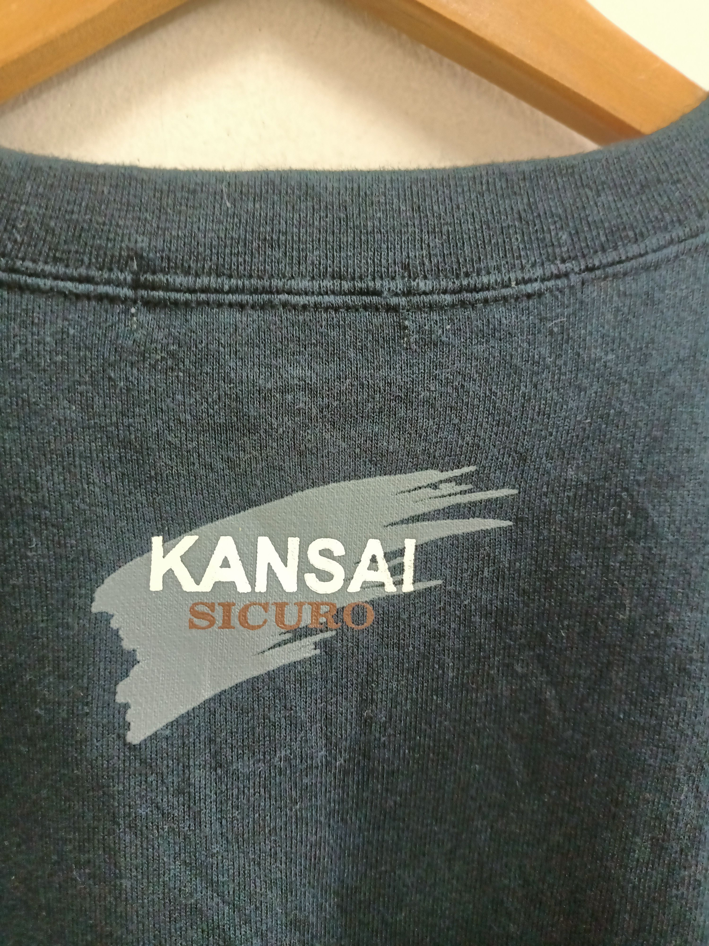 Kansai Yamamoto Kansai Sicuro big logo sweatshirt Size US M / EU 48-50 / 2 - 3 Thumbnail