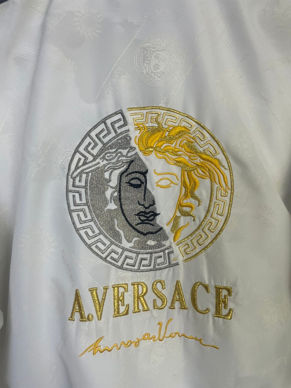Designer × Versace × Vintage A.Versace Vintage White Jacket Size US M / EU 48-50 / 2 - 13 Thumbnail