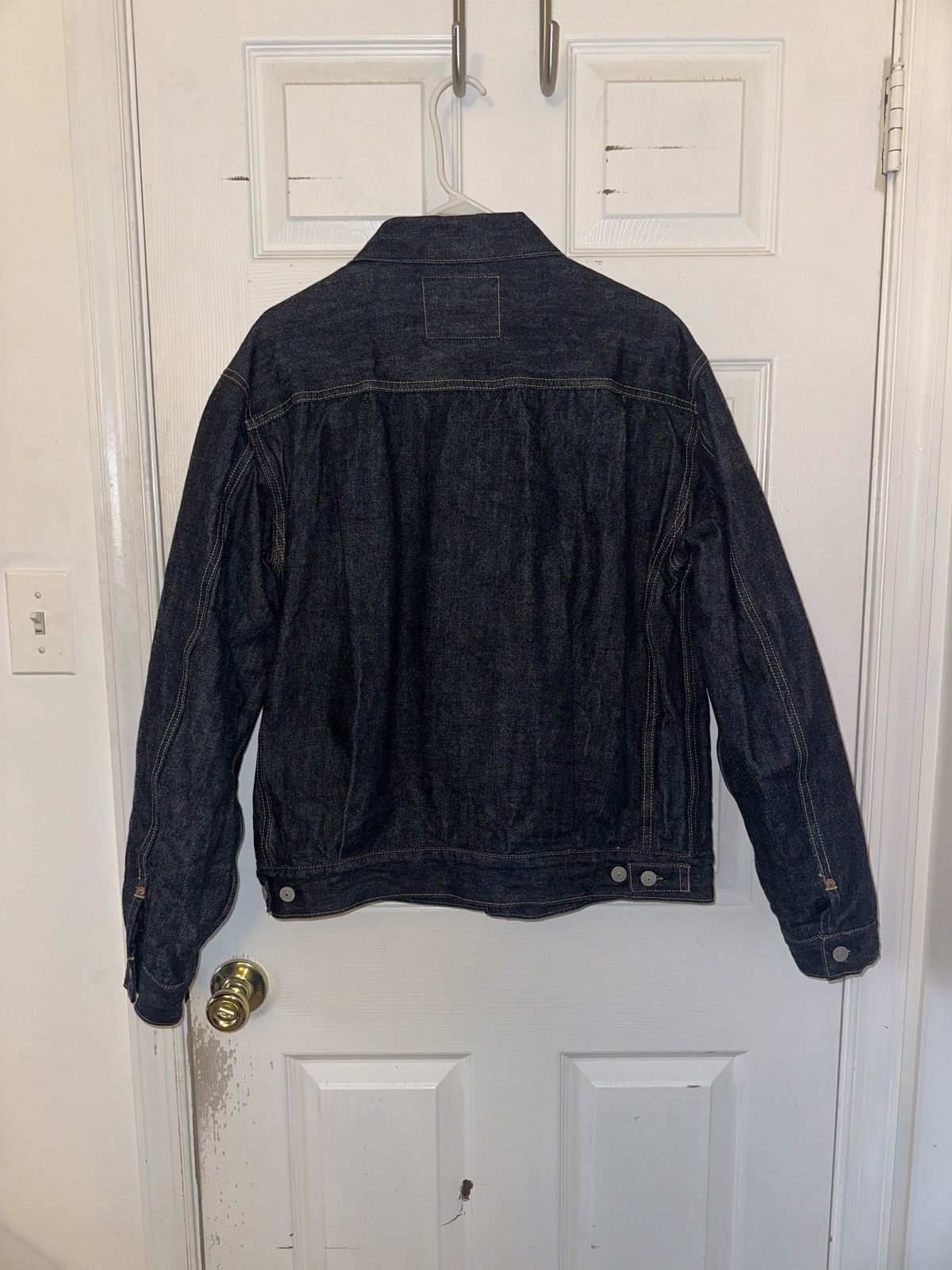 Sugar Cane Sugar cane 1953 type 2 blanket lined raw denim jacket Size US L / EU 52-54 / 3 - 3 Thumbnail