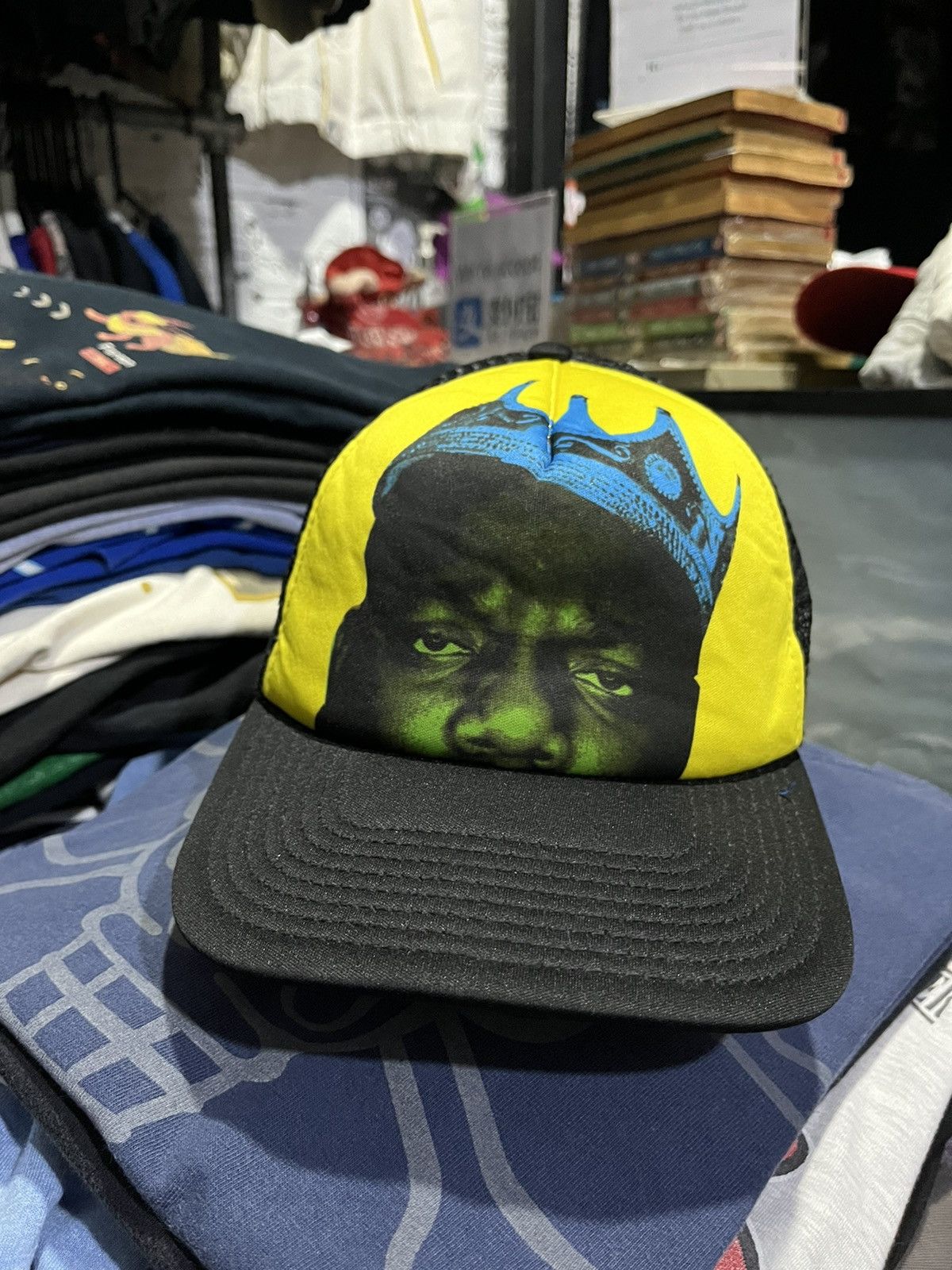 Rap Tees Biggie Small The Notorious BIG Hip Hop Cap 00s Size ONE SIZE - 1 Thumbnail