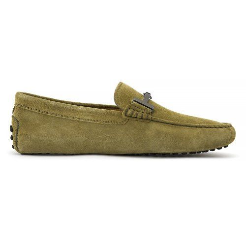 image of Tods O1Lxy1Mk0524 Loafers In Olive, Men's (Size 12)