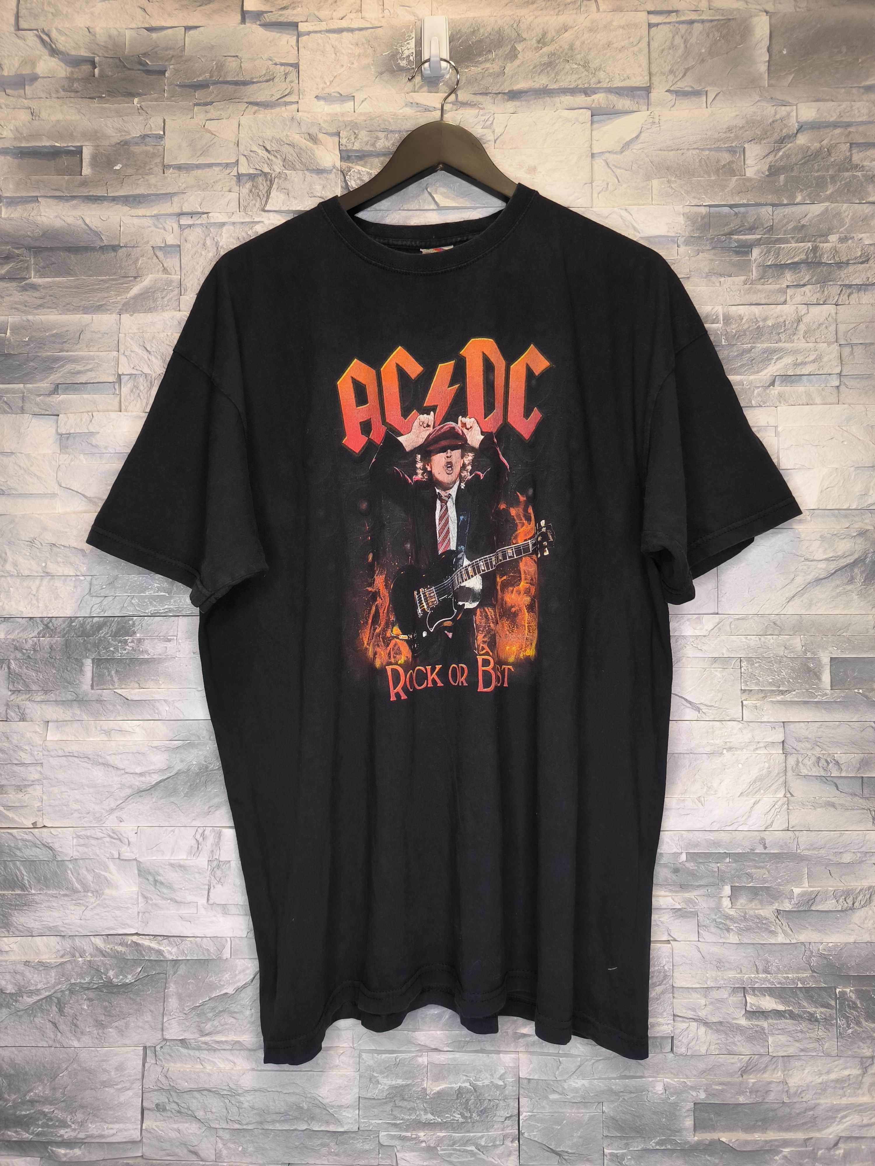 AC/DC Vintage ACDC AC/DC T-Shirt Band Rock Tee 2015 Size US XL / EU 56 / 4 - 1 Thumbnail