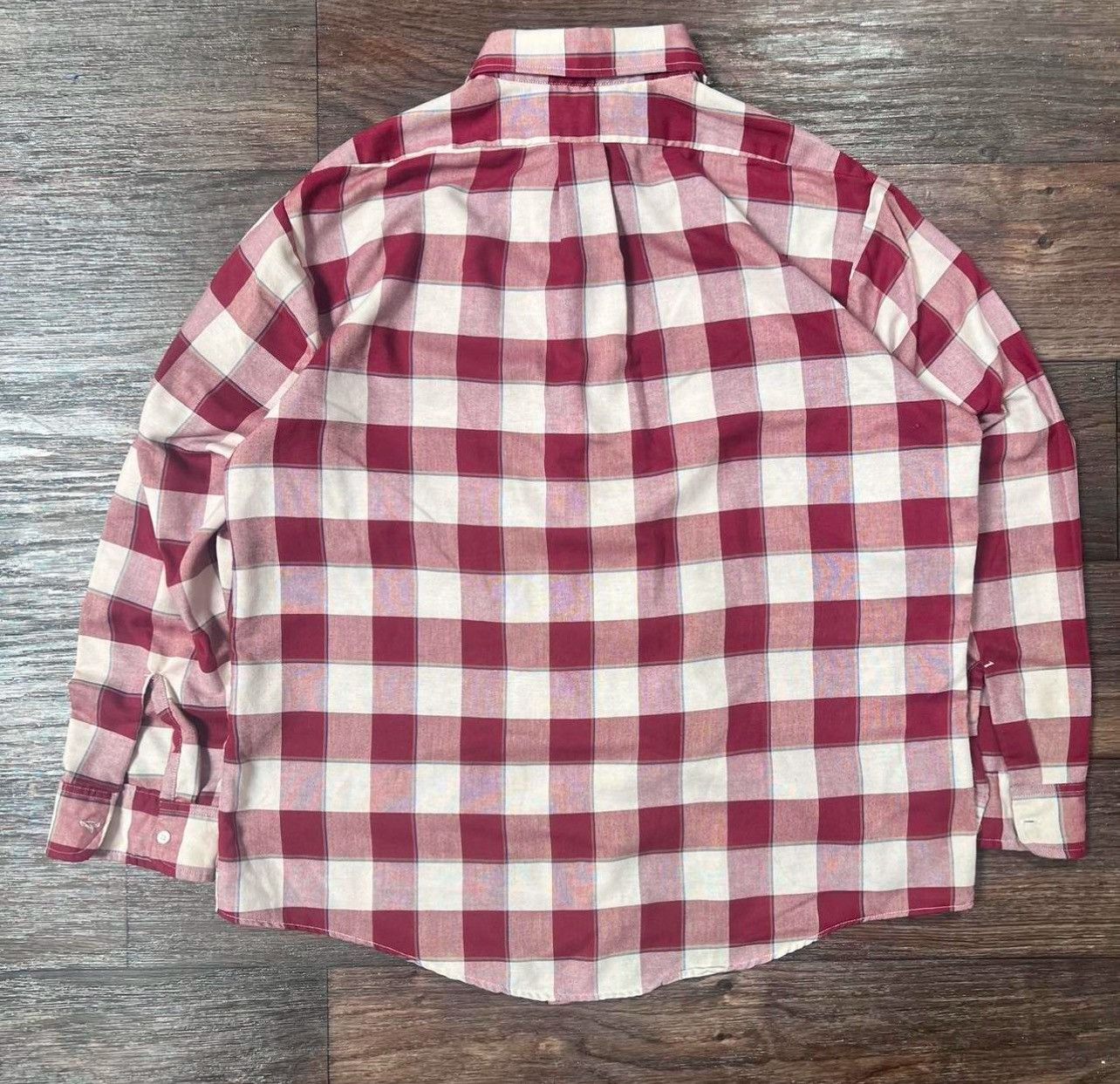 Vintage Vintage 1980s vintage flannel checker pattern oversized Size US XL / EU 56 / 4 - 4 Thumbnail