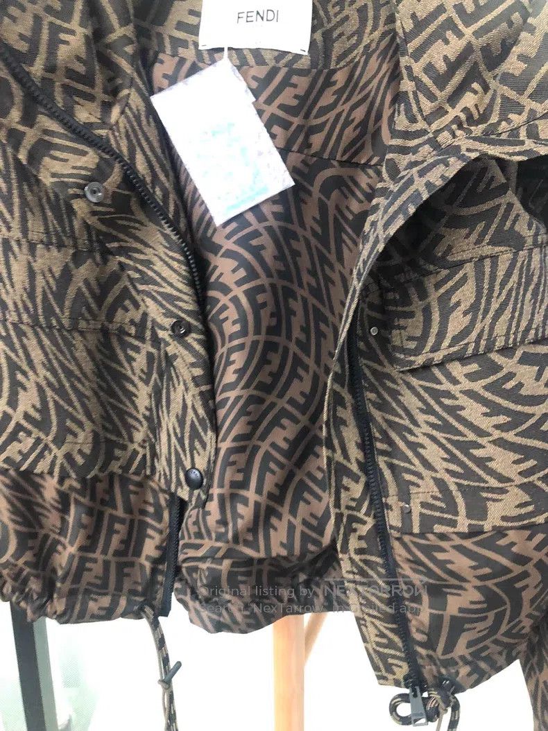 Fendi Fendi All-over printed jacket Size XS / US 0-2 / IT 36-38 - 3 Thumbnail